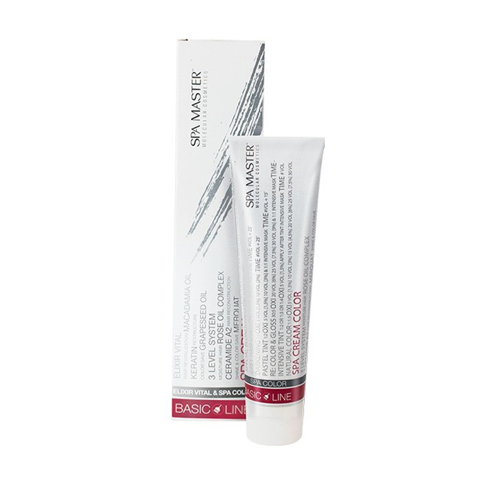 Елена n. Пигмент прямого действия для волос Spa Master Basic Line Spa Cream Color, 100 мл photo