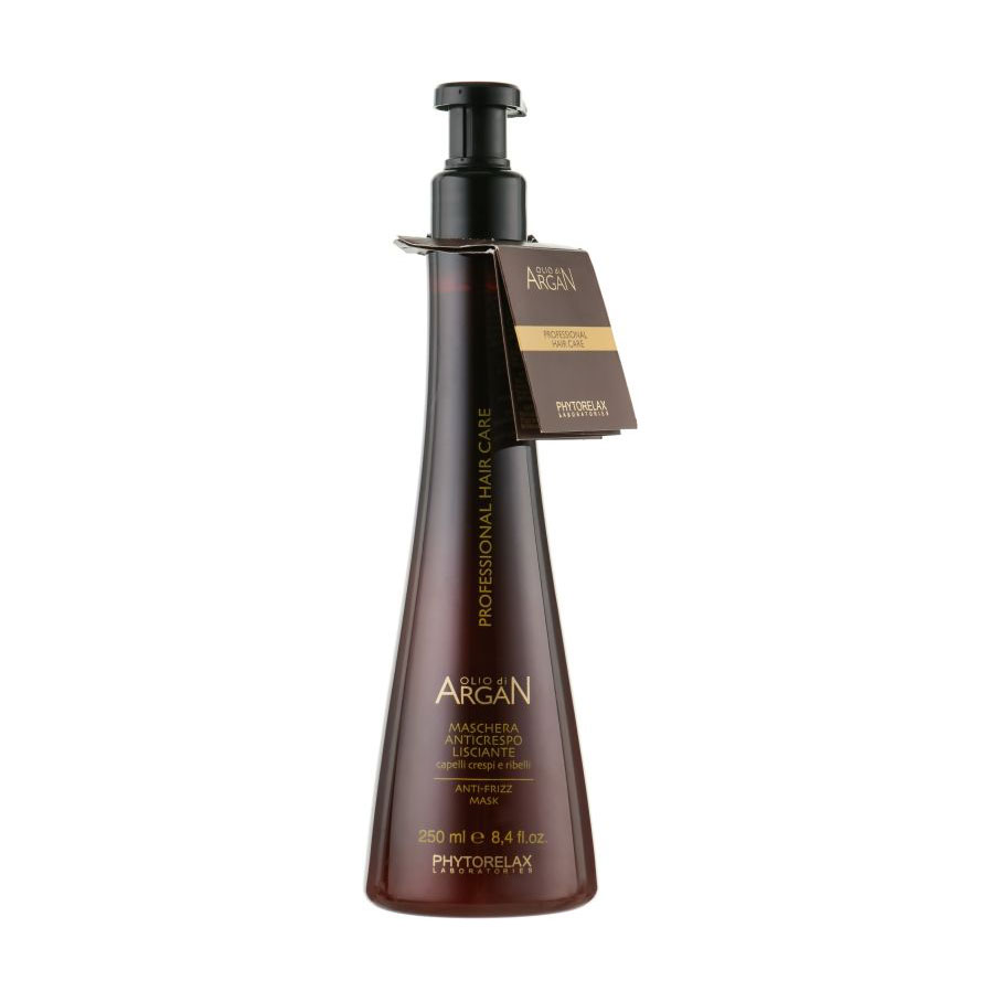 Анна П. Маска Phytorelax Laboratories Argan Anti-Frizz Mask для разглаживания волос, 250 мл photo