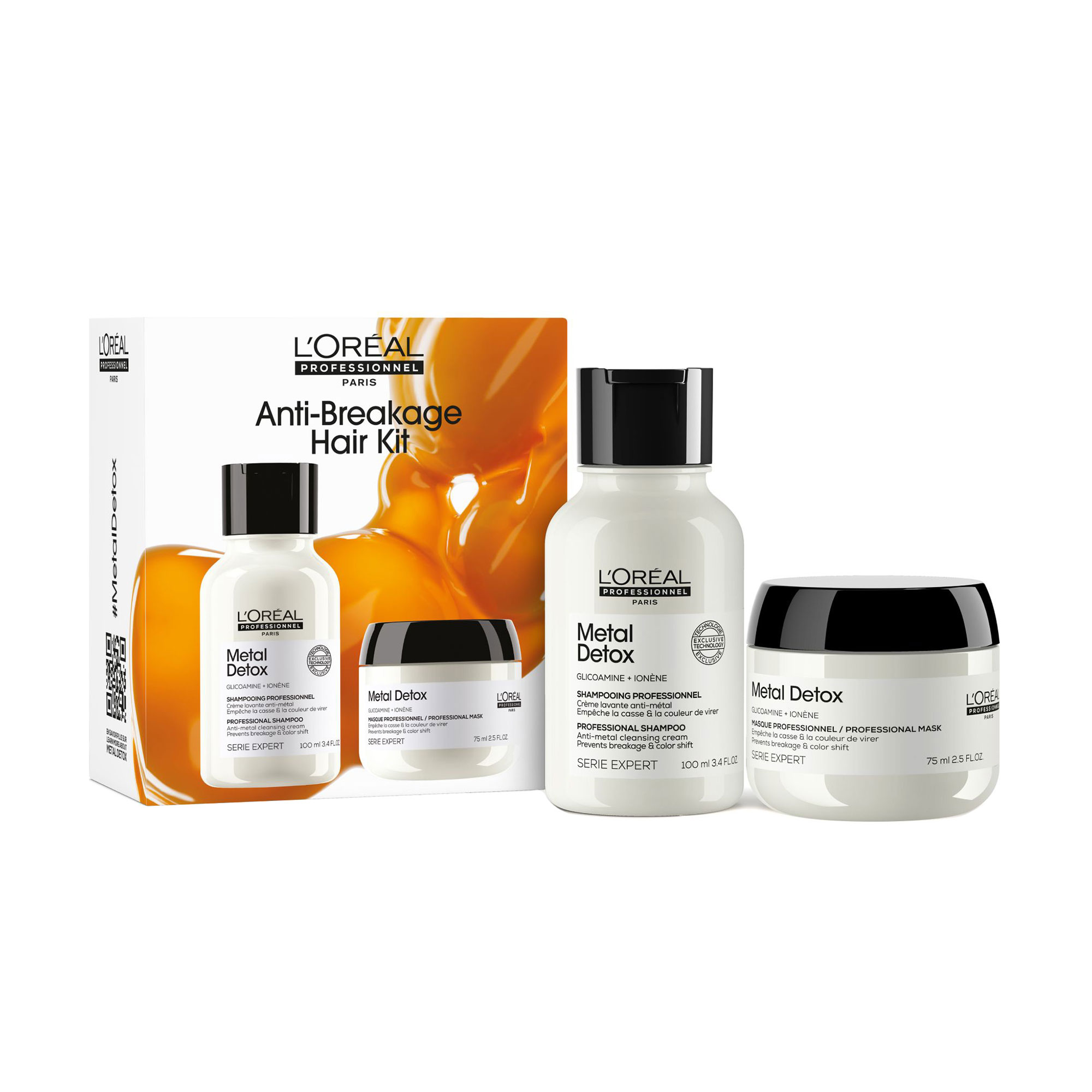 L'OREAL l DX 5点セット Набор для волос L'Oreal Professionnel Serie Expert Metal Detox