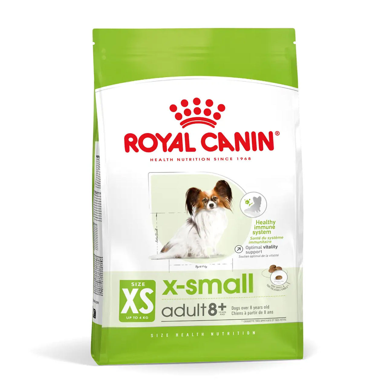 Олена Сухой корм для взрослых собак миниатюрных пород Royal Canin X-Small Adult 8+, 3 кг (10040300) photo