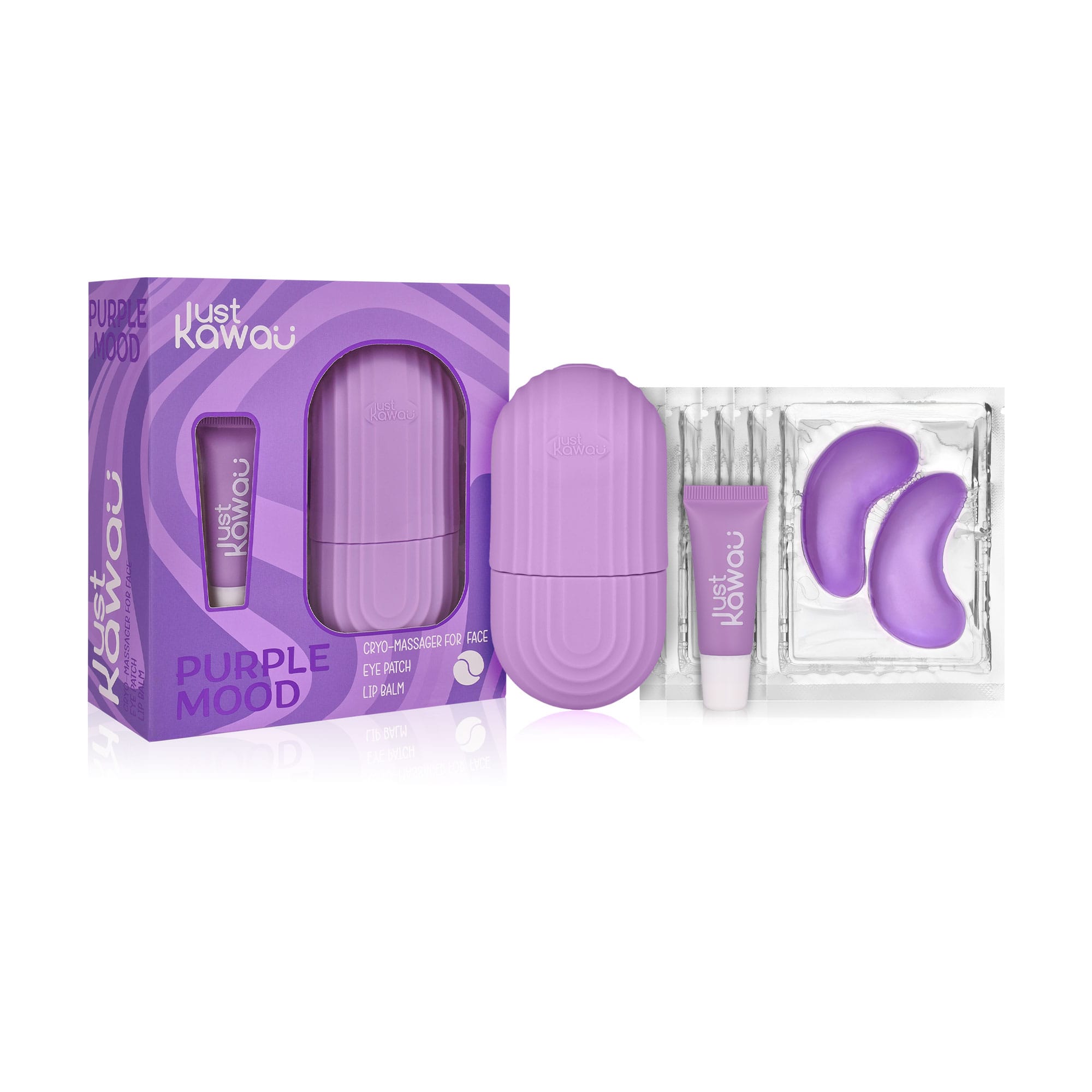 Набір для догляду за обличчям Just Kawaii Purple Mood (кріо