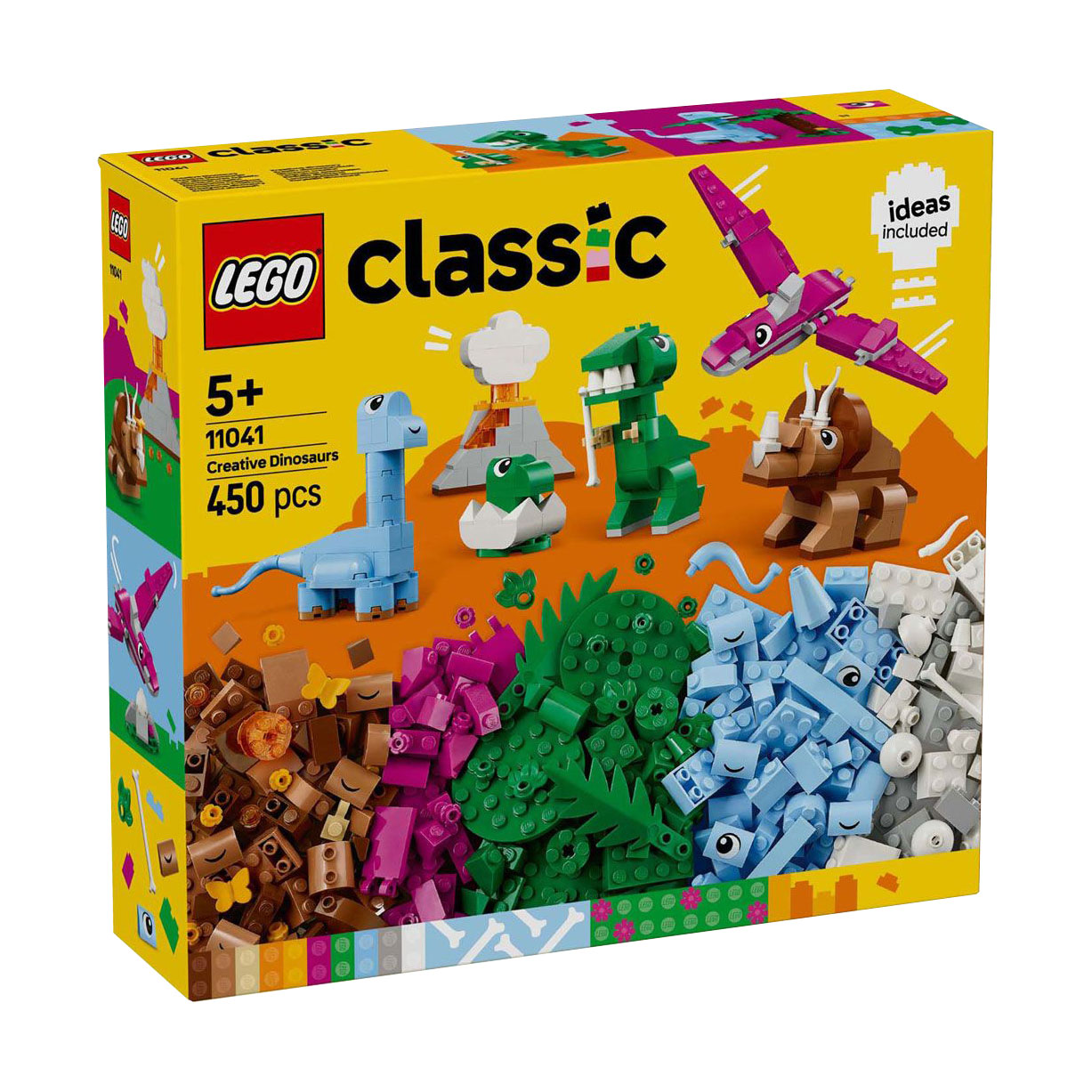 Конструктор LEGO Classic Творческие динозавры, 450 деталей, от 5 Конструктор LEGO Classic Творческие динозавры, 450 деталей, от 5