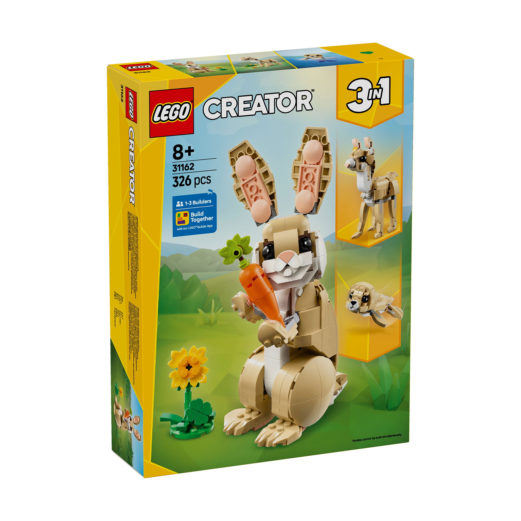 Конструктор LEGO Creator Волшебный кролик, 326 деталей, от 8 лет