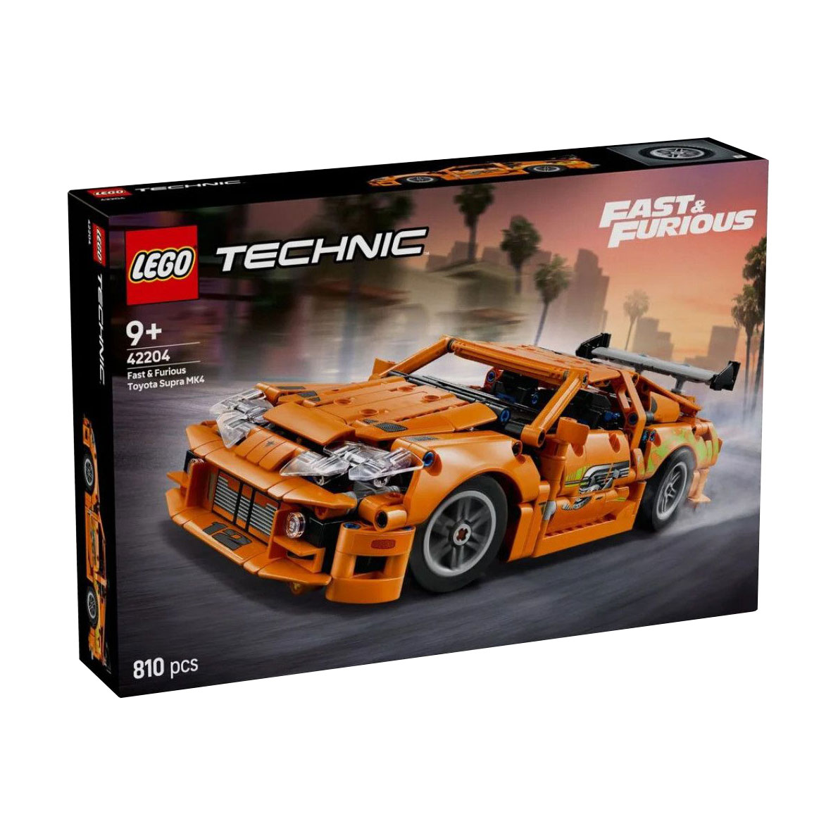Конструктор LEGO Technic Fast and Furious Toyota Supra MK4, 810