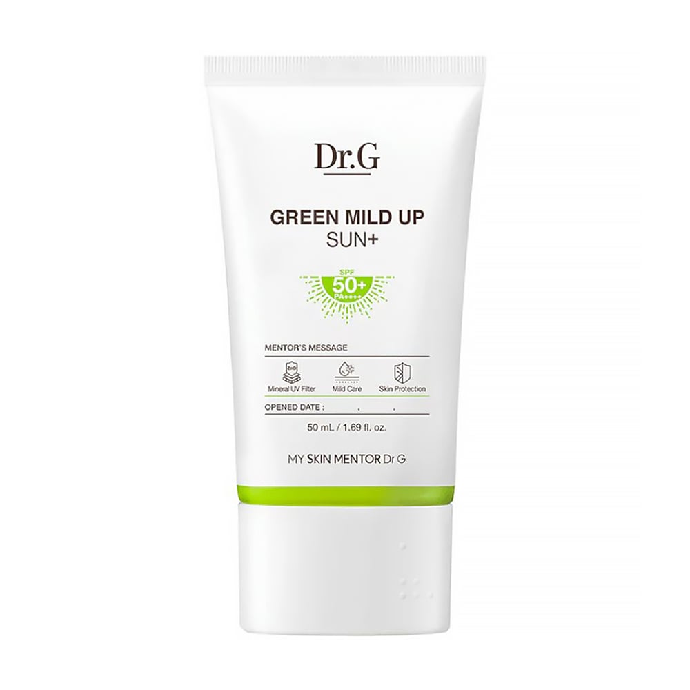 Сонцезахисний крем для обличчя Dr.G Green Mild Up Sun+, SPF 50+/PA++++, 50 мл