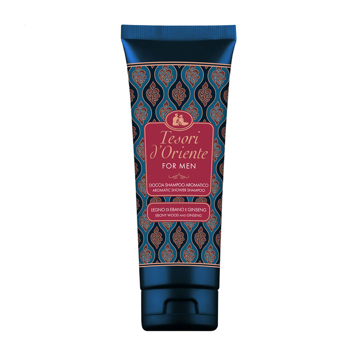 Світлана Мужской парфюмированный гель-шампунь для душа Tesori d'Oriente Ebony Wood & Ginseng Aromatic Shower Shampoo, 250 мл photo