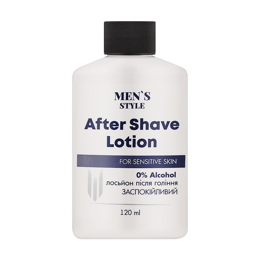 Світлана Мужской успокаивающий лосьон после бритья Aromat Men's Style After Shave Lotion для чувствительной кожи, 120 мл photo