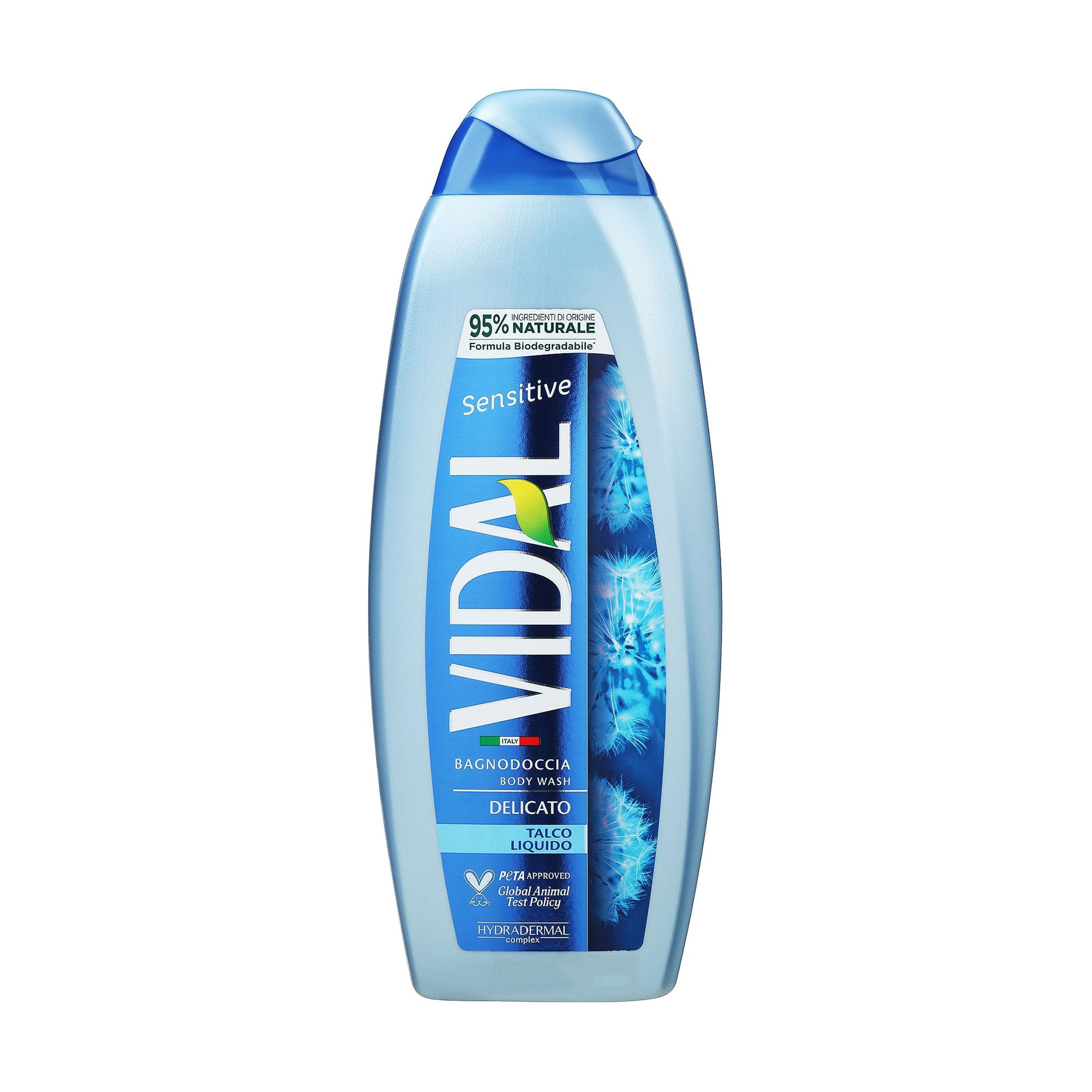 Ирина К. Гель для душу Vidal Talco Liguido Shower Gel Ніжність пудри, 600 мл photo