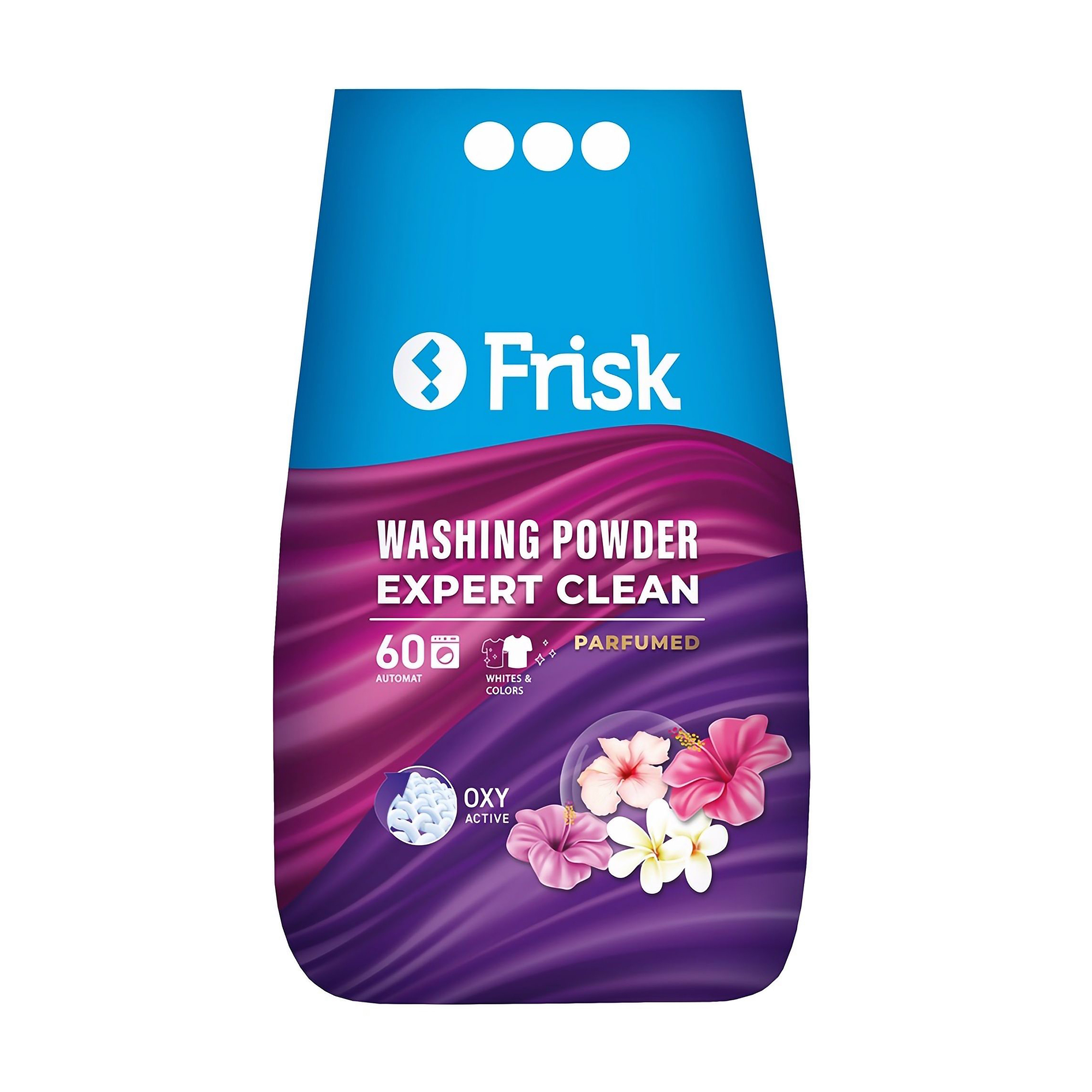 Ірина Стиральный порошок Frisk Expert Clean Parfumed автомат, 60 стирок, 5 кг photo