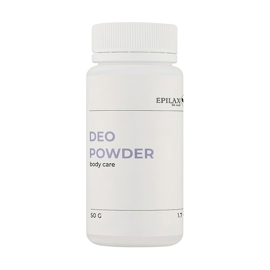Володимир Дезодорирующая пудра для тела Epilax Silk Touch Deo Powder, 50 г photo
