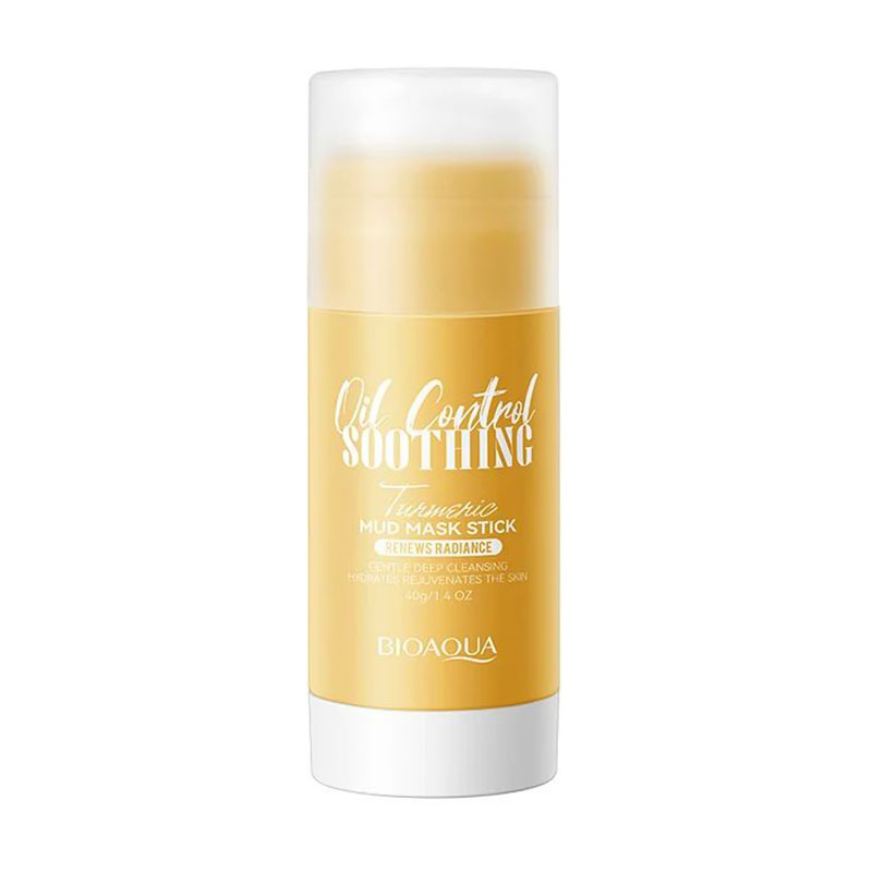 Дар'я Маска-стик для очищения лица Bioaqua Oil Control Soothing Turmeric Mud Mask Stick, 40 г photo