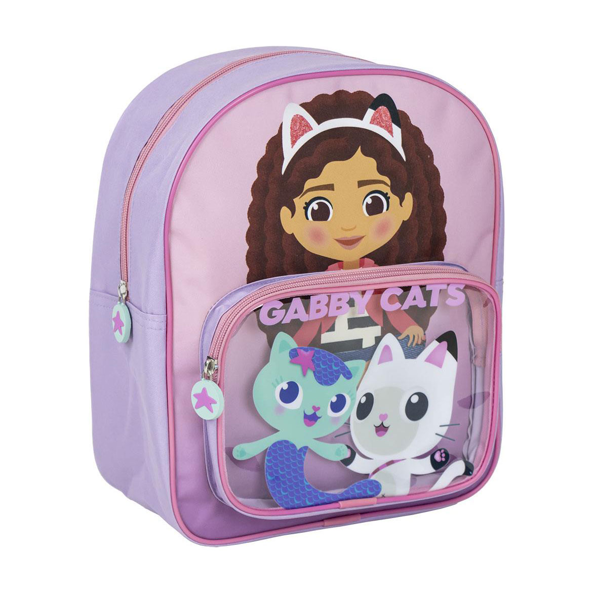 Олена Детский рюкзак Cerda Gabby's Dollhouse, от 3 до 6 лет, 25*30*12 см (2100005102) photo