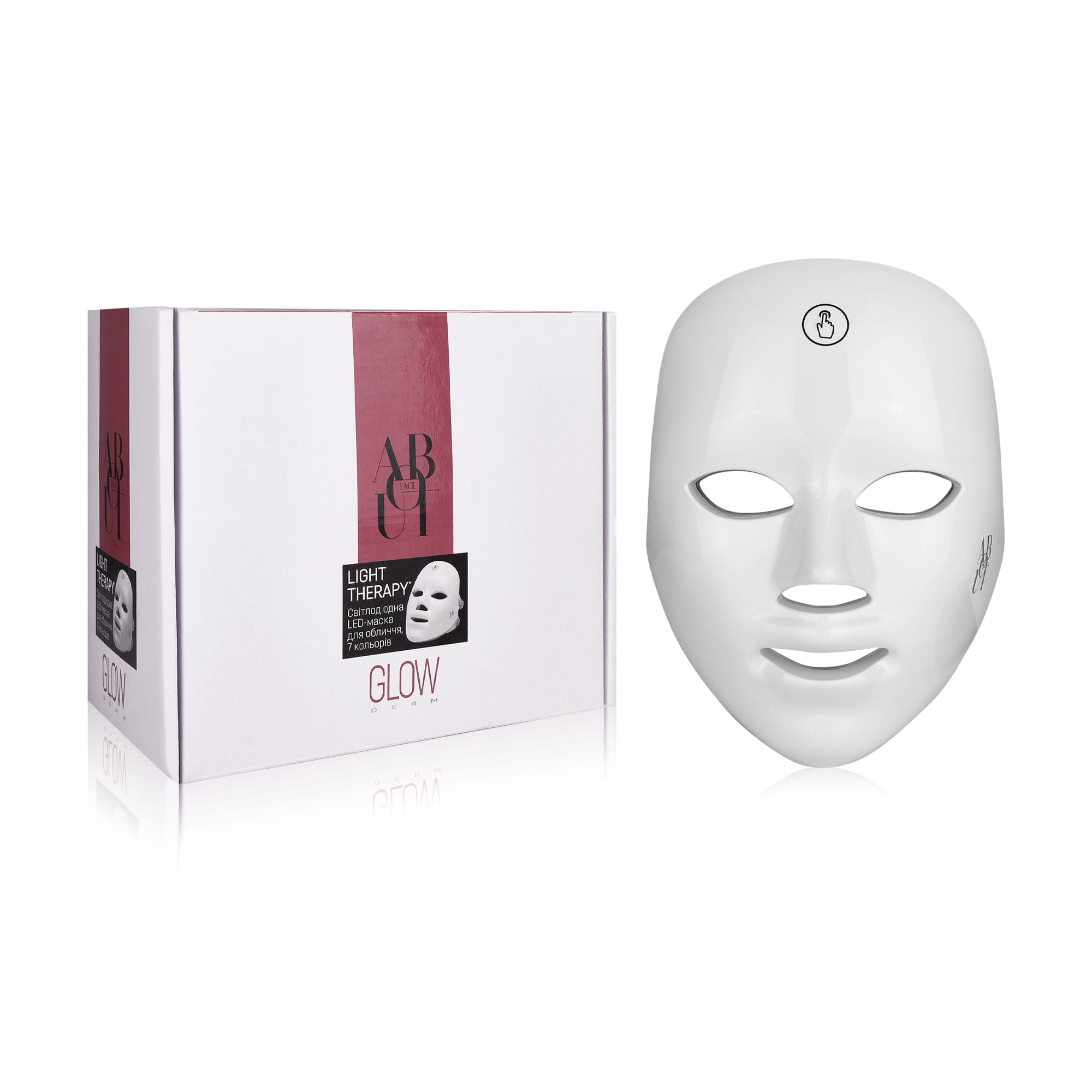 Діана Светодиодная LED-маска для лица ABOUT face Light Therapy, 7 спектров цвета                                                                         photo