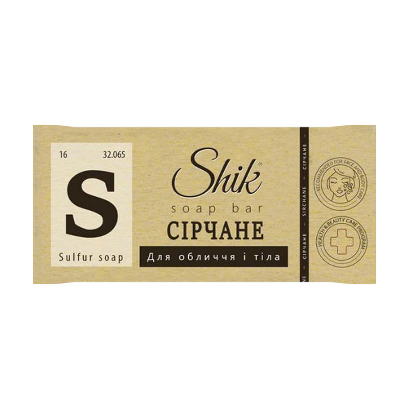 Наталия Мыло твердое Shik Серное, 140 г photo