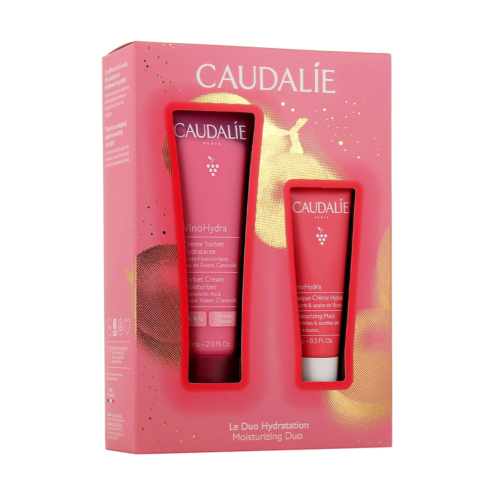 Дар'я Ш. Набор для лица Caudalie VinoHydra Moisturizing Duo (крем-сорбет, 60 мл + гель для умывания, 30 мл) photo