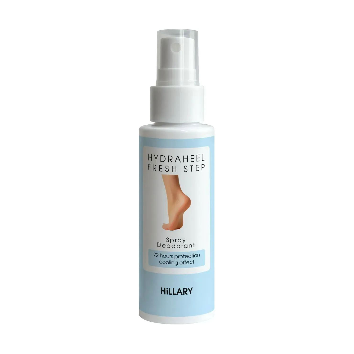 Владислава Г. Освежающий спрей-дезодорант для ног Hillary HydraHeel FreshStep Spray Deodorant, 100 мл photo
