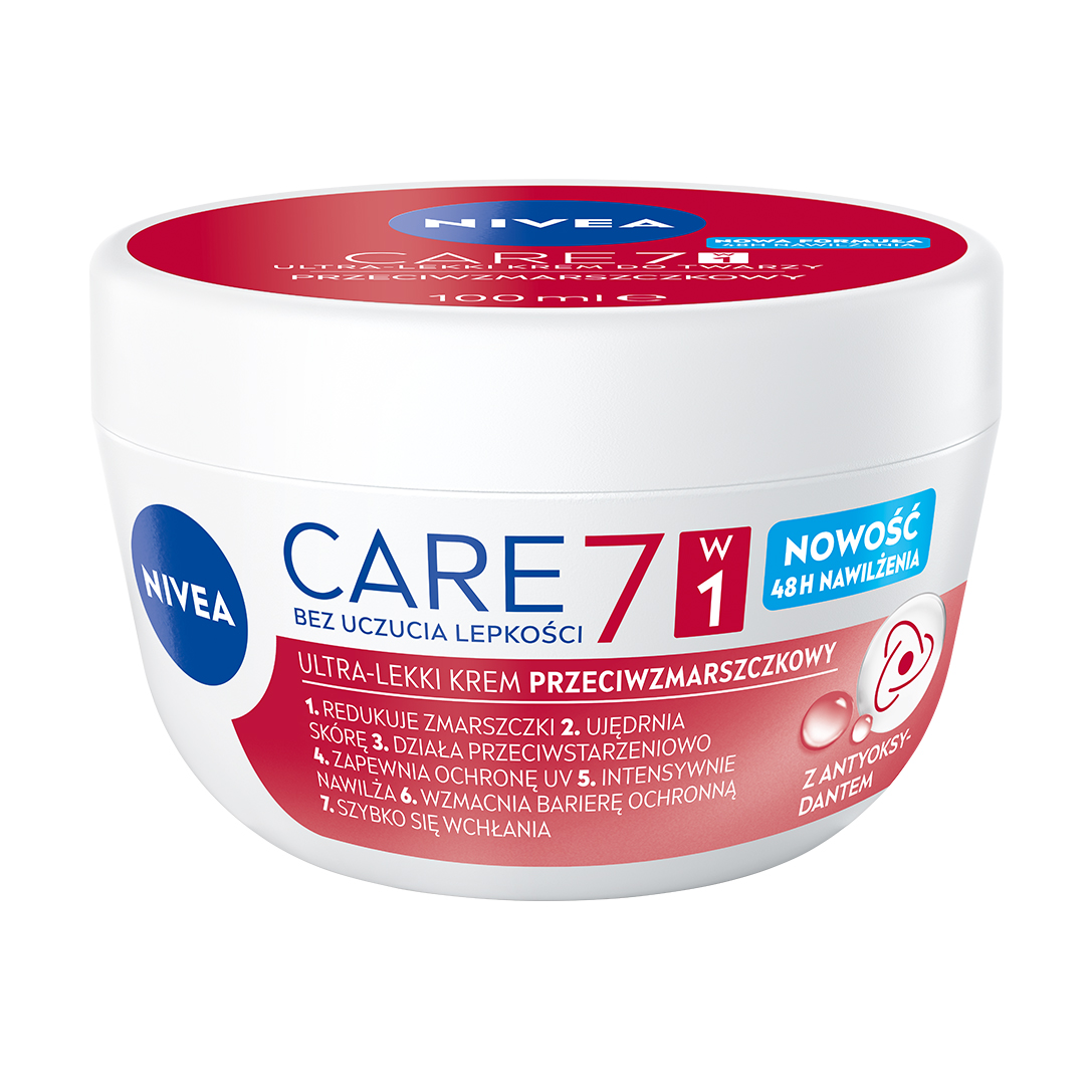 Антивозрастной крем для лица NIVEA Care 7 in 1 Light Anti-Wrinkle