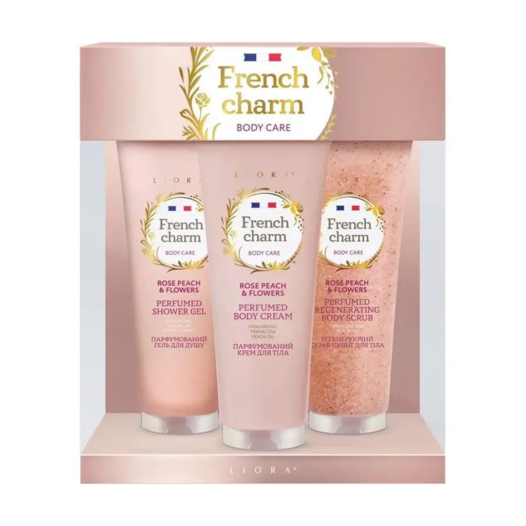 Подарочный набор Emotions by Liora French Charm Rose Peach