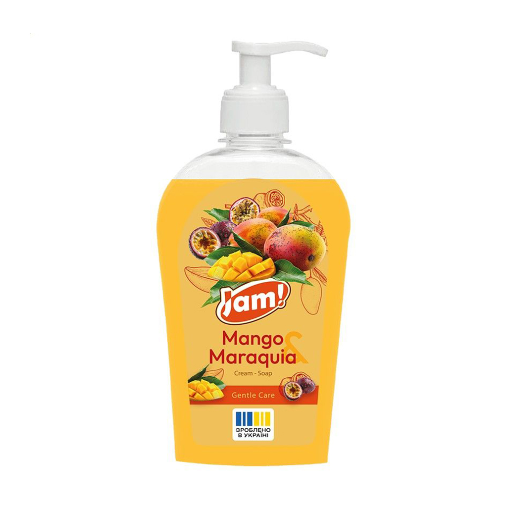 Ирина Крем-мыло JAM! Mango & Maraquia Cream-Soap Gentle Care с глицерином, 325 г photo