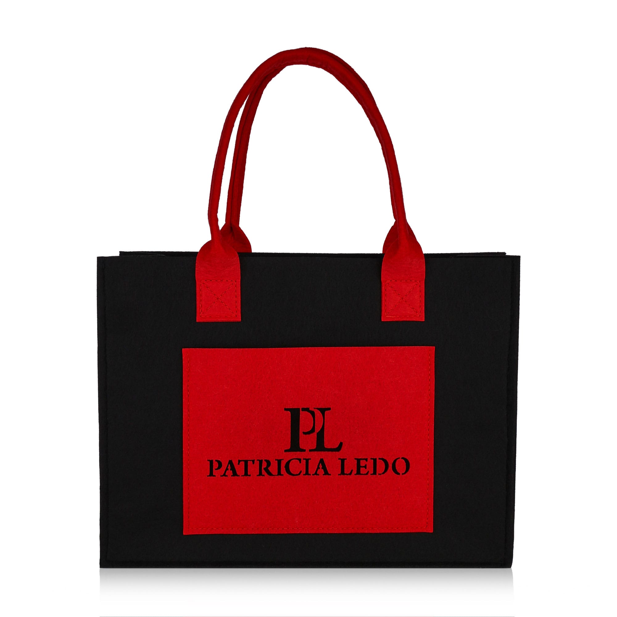 Ирина Сумка-шоппер Patricia Ledo фетровый, 33*25*12 см photo