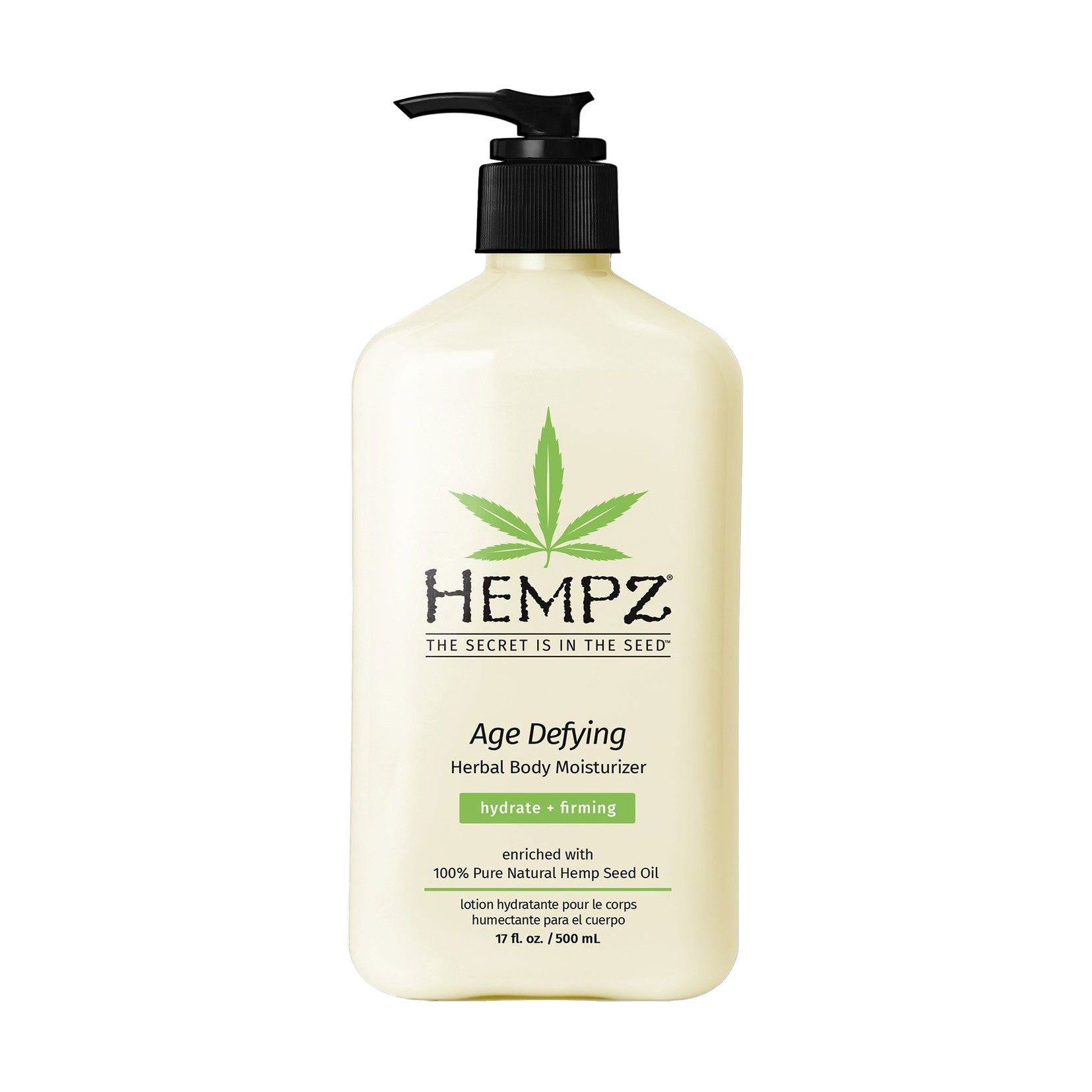 Інна Н. Антивозрастное увлажняющее молочко для тела Hempz Age Defying Herbal Body Moisturizer, 500 мл photo