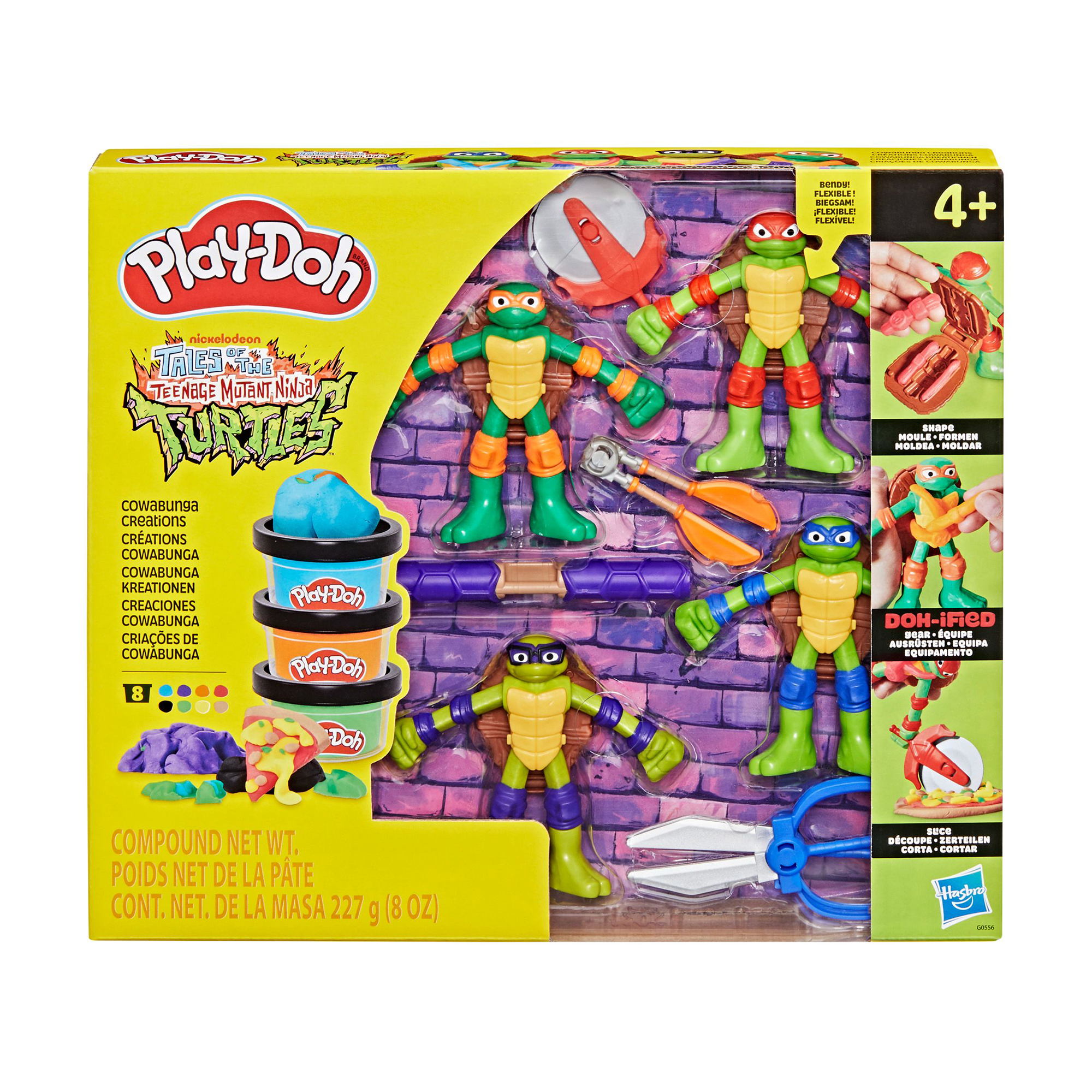 Дитячий набір для творчості Play-Doh Черепашки-ніндзя: Ковабунга