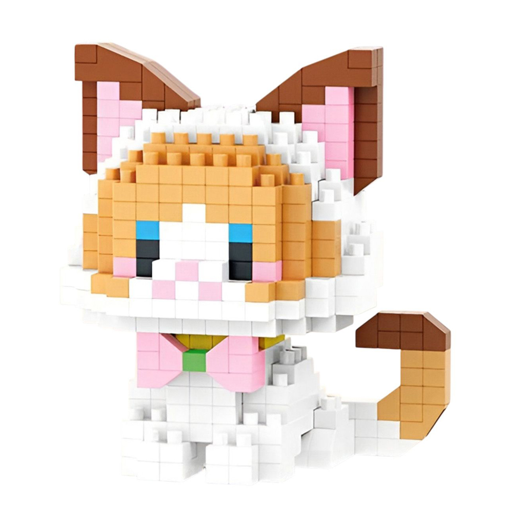 Конструктор Shantou Jinxing Animals Building Blog Котик, от 3 лет
