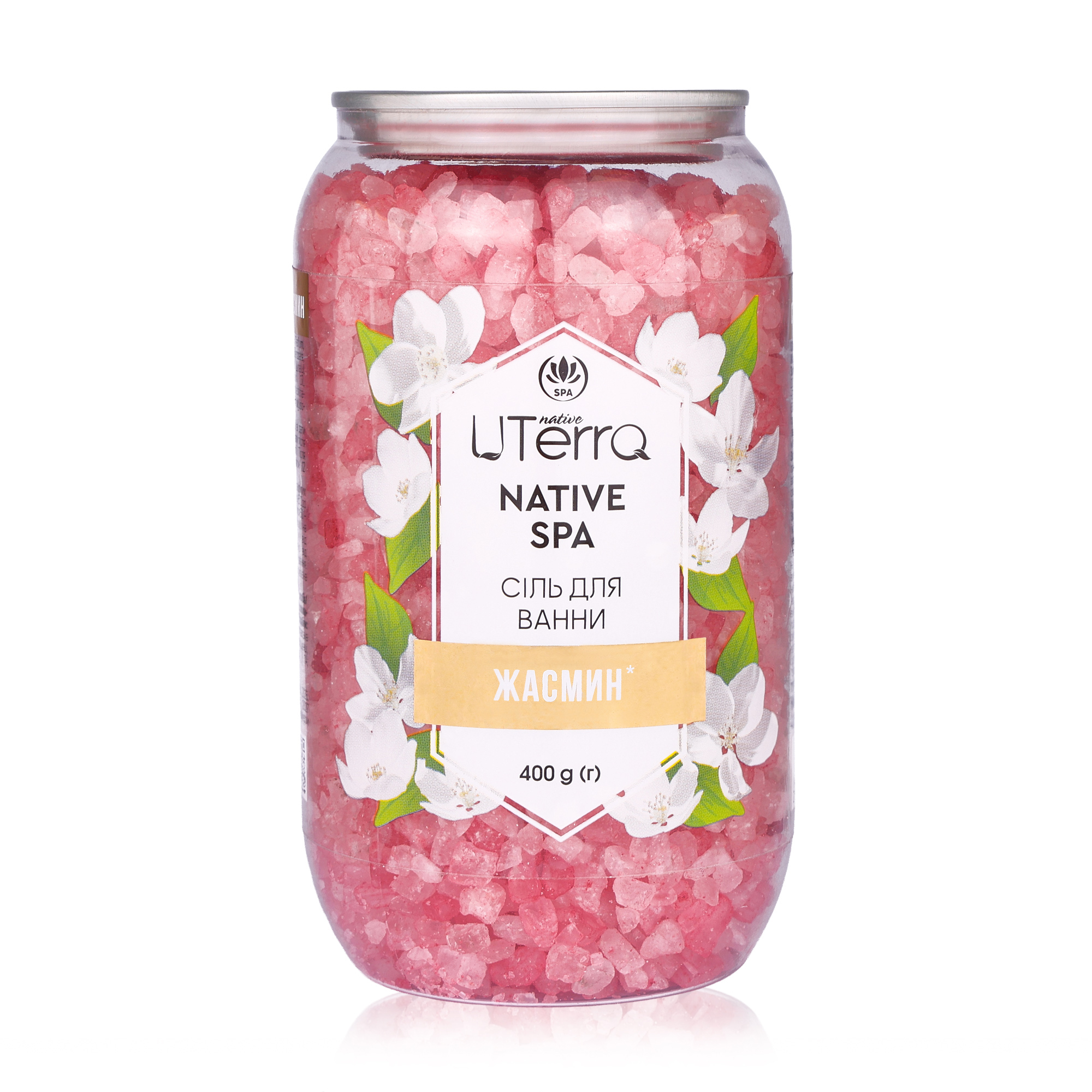 Аліна Соль для ванны UTerra Native Жасмин, 400 г photo