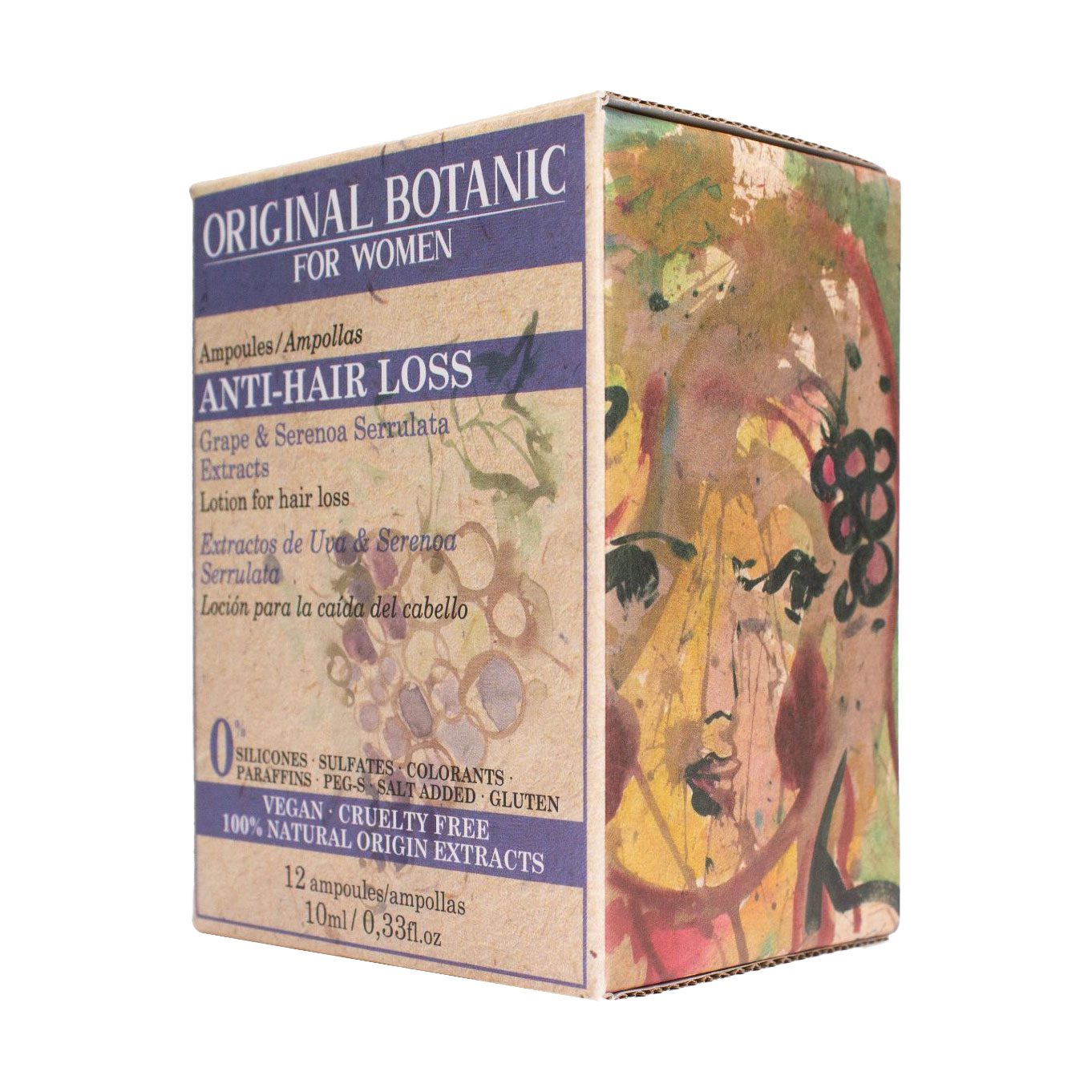 Ігор Л. Лосьон Original Botanic For Women Anti-Hair Loss Ampoules против выпадения волос, 12*10 мл photo
