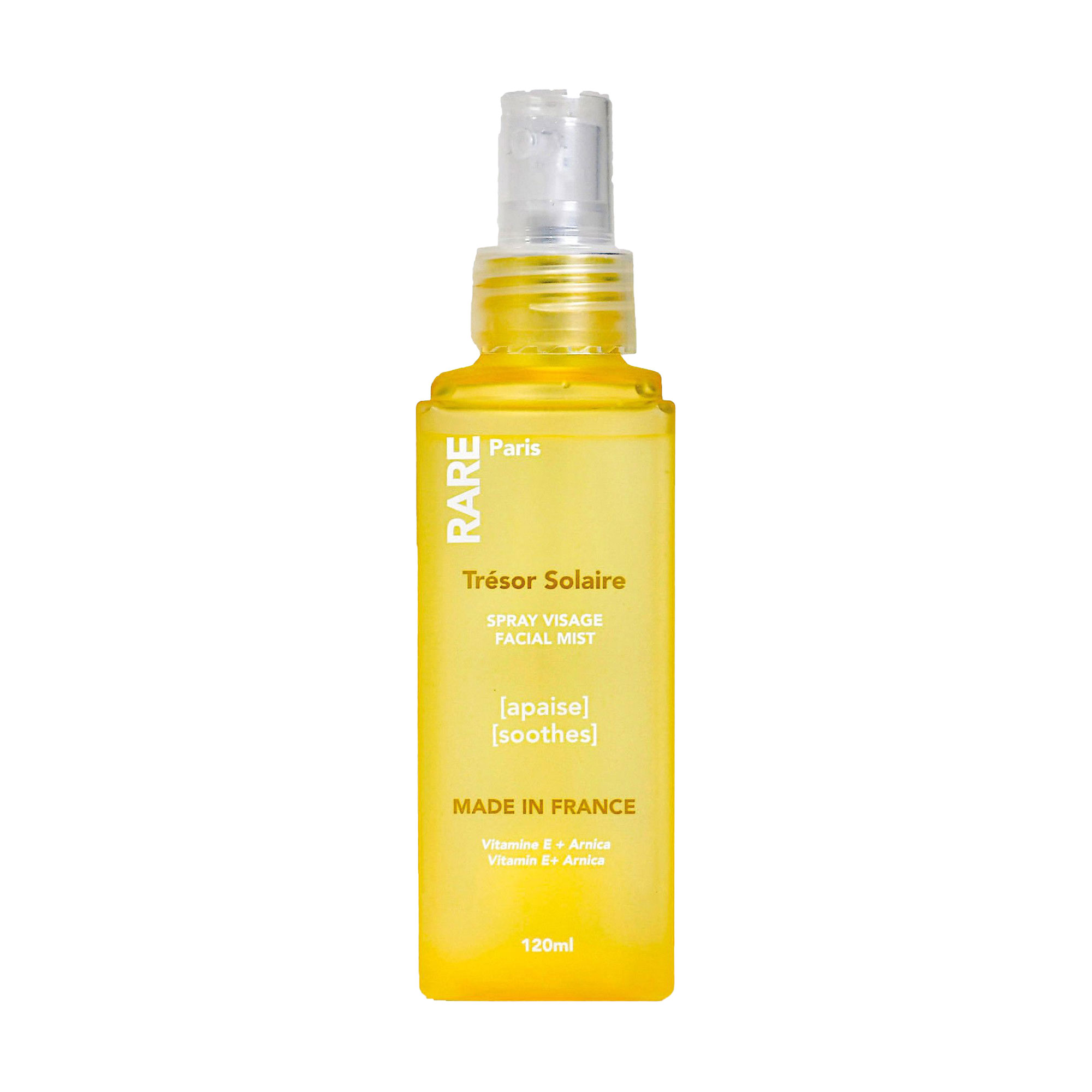 Ірина Успокаивающий мист для лица RARE Paris Tresor Solaire Soothing Facial Mist, 120 мл photo