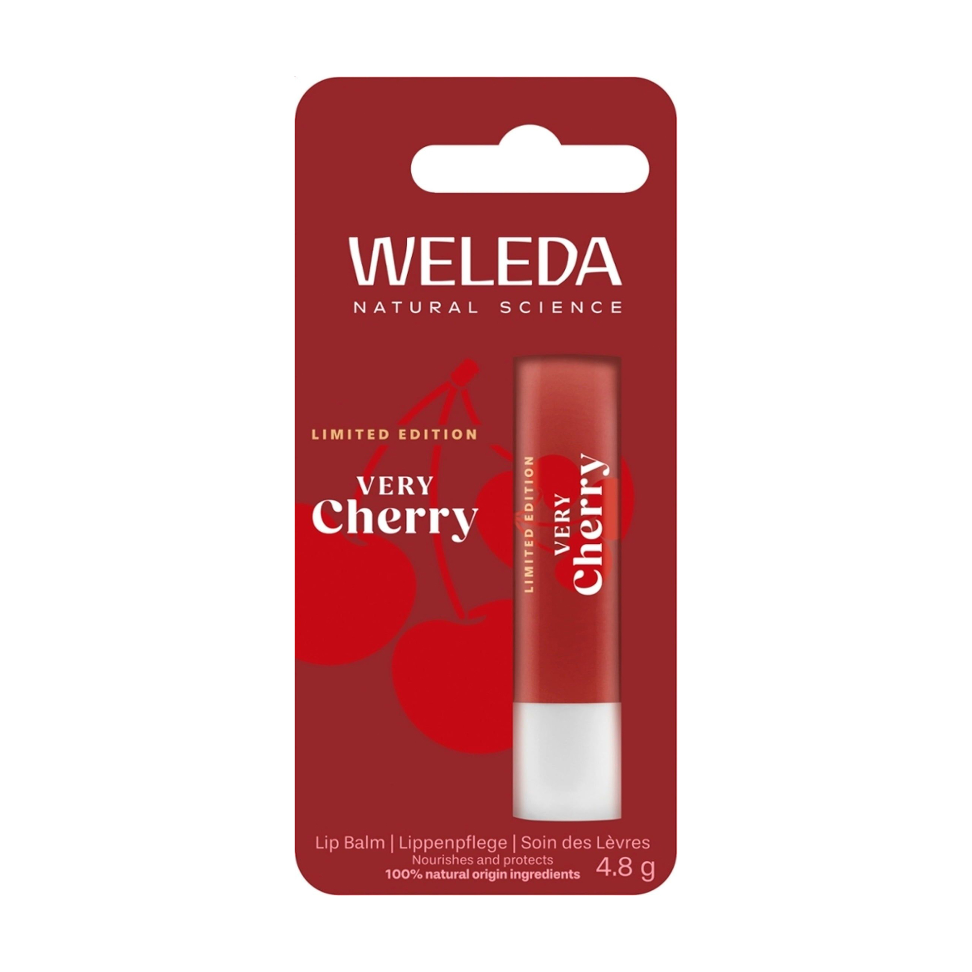 Анна Бальзам для губ Weleda Limited Edition Very Cherry Lip Balm, 4.8 г photo