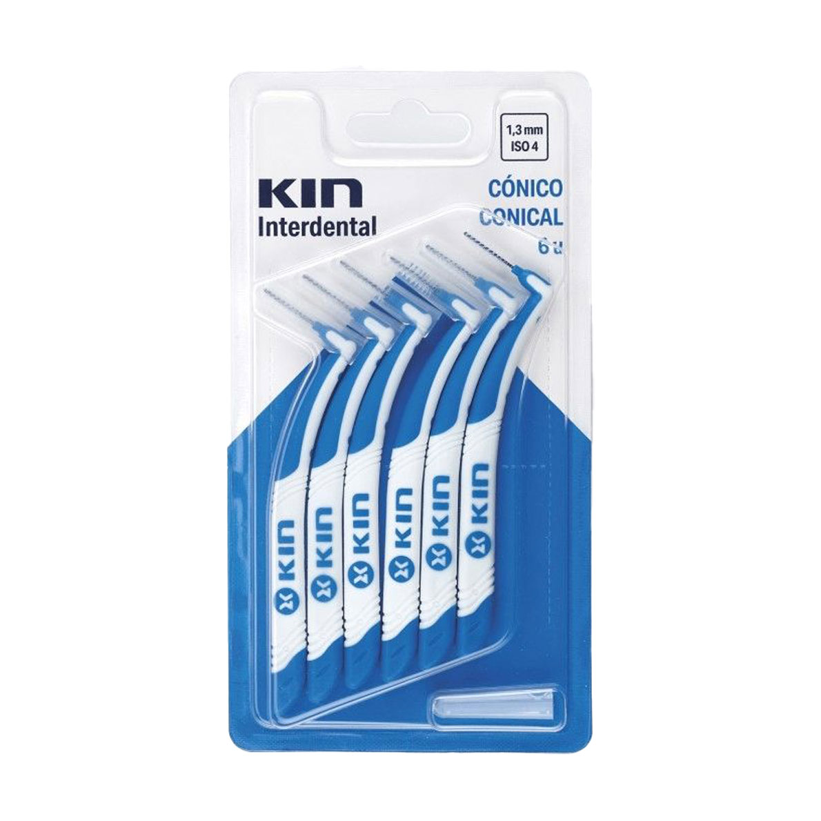 Дарія Межзубные ершики Kin Interdental Conical, 1.3 мм, 6 шт photo