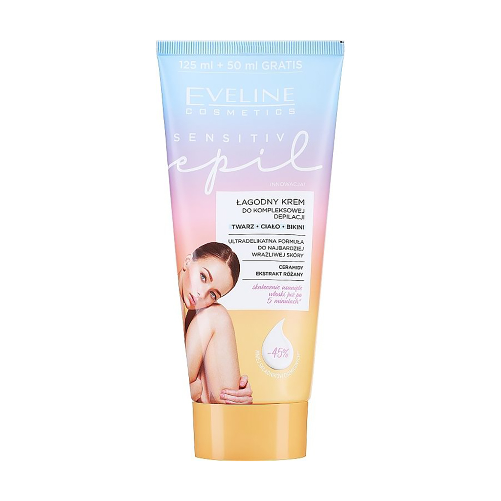 Карина К. Крем для депиляции Eveline Cosmetics Sensitive Epil, 175 мл photo