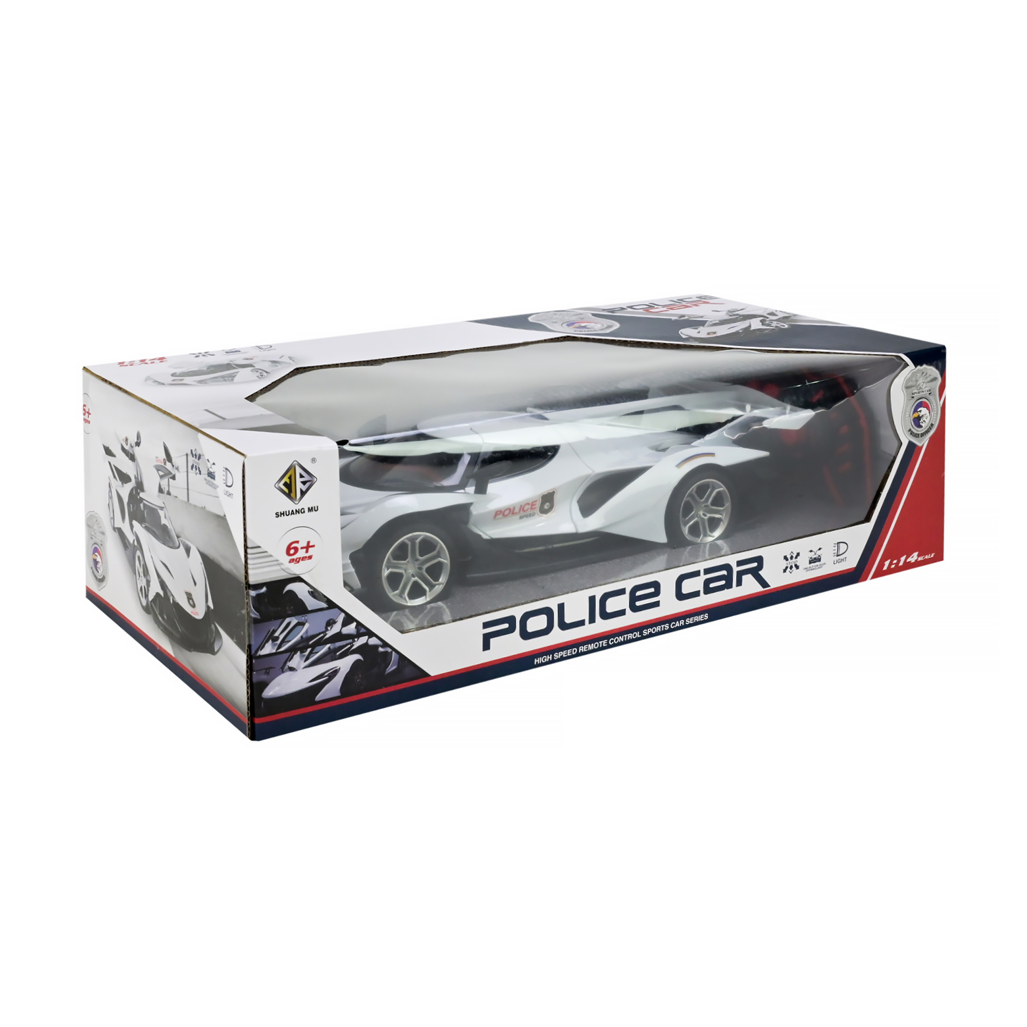 Дитяча машинка Shantou Police Car на радіокеруванні, від 6 років