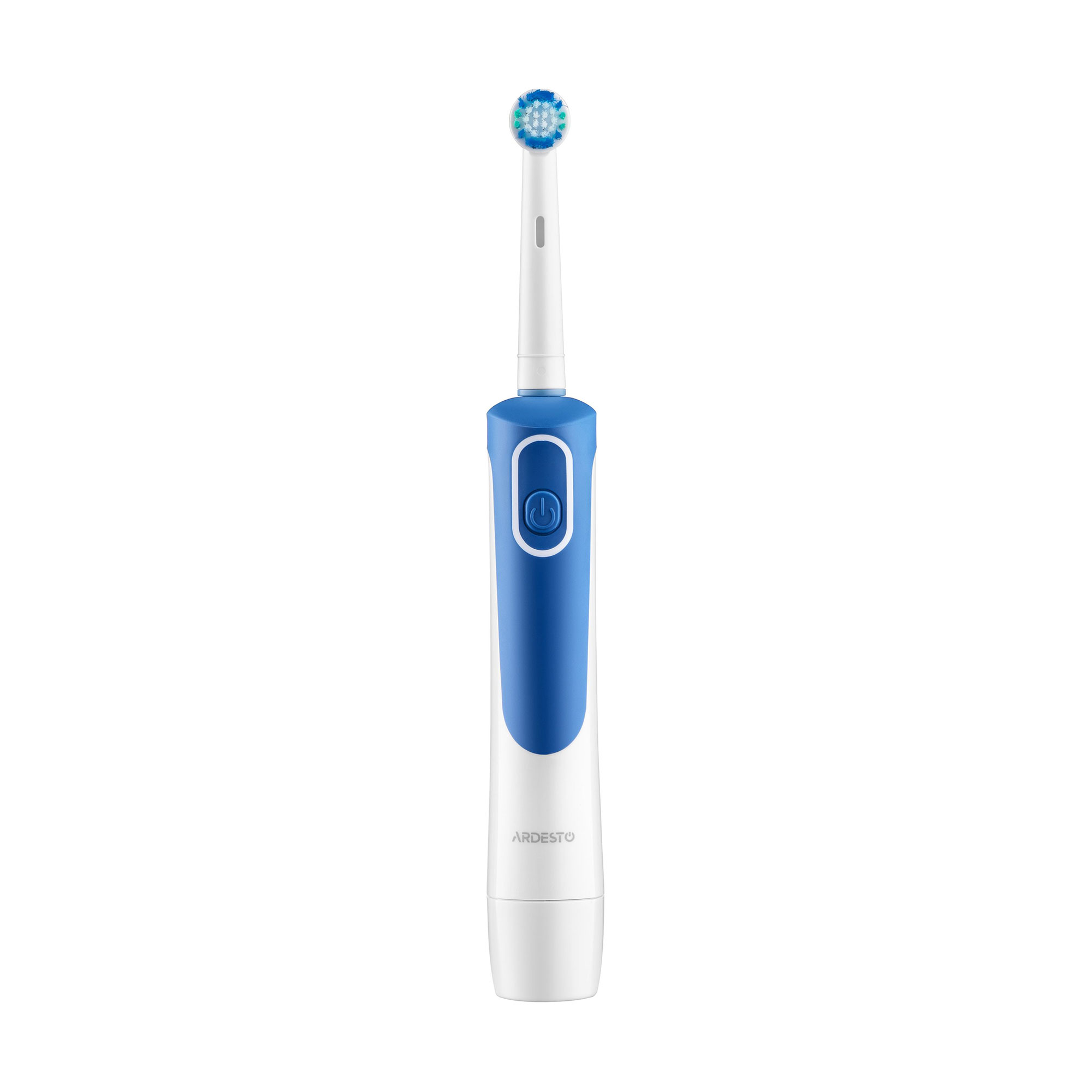 Юлія Б. Электрическая зубная щетка Ardesto Electric Toothbrush 3 насадки, бело-синяя, 1 шт (ETB-I009WB) photo