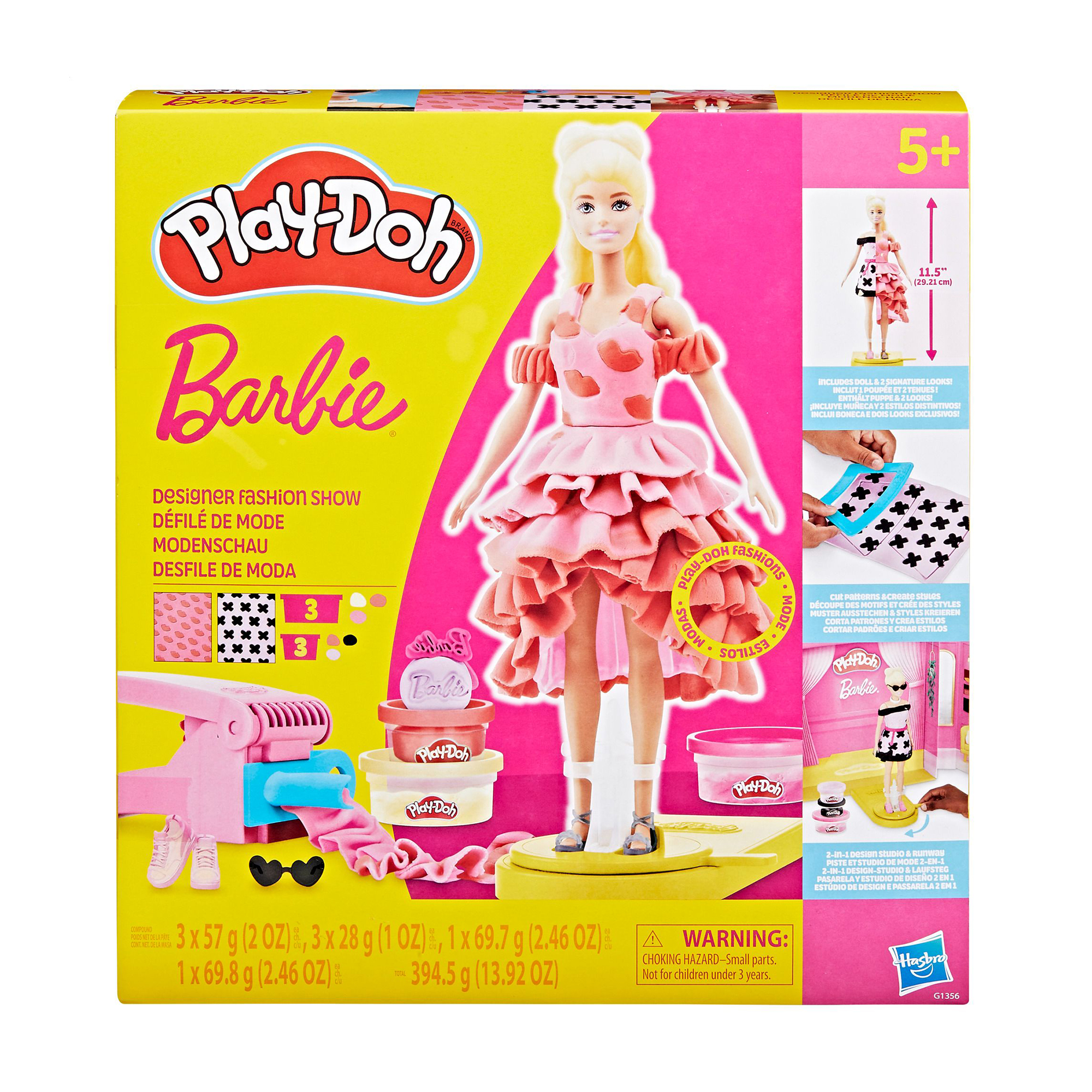 パーツ PLAY GIRL Дитячий набір для творчості Play-Doh Barbie Designer Fashion Show
