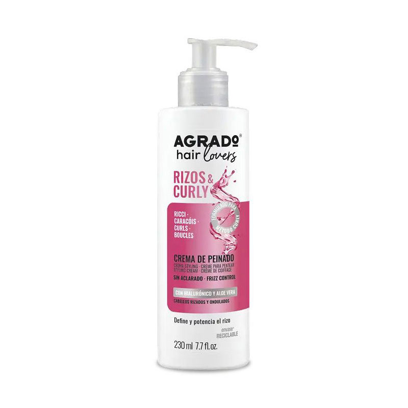 Ольга К. Стайлинг-крем Agrado Styling Cream Curly для вьющихся волос, 230 мл photo