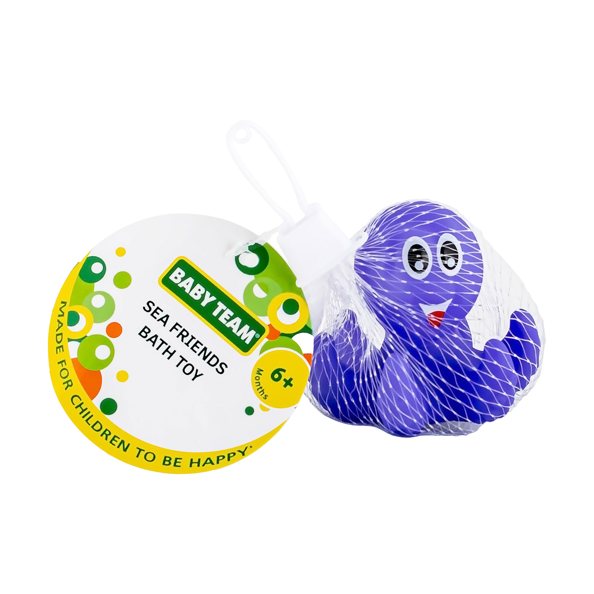 Галина Детская игрушка для ванны Baby Team Sea Friends Bath Toy Octopus, от 6 месяцев (9045_осьминог) photo