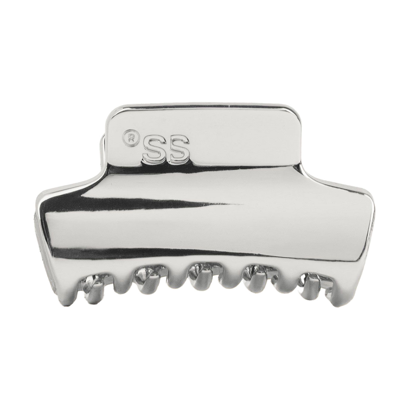 Юлия Заколка-краб для волос Sister's Aroma Hair Couture Metal Hair Clip, Silver, 1 шт photo