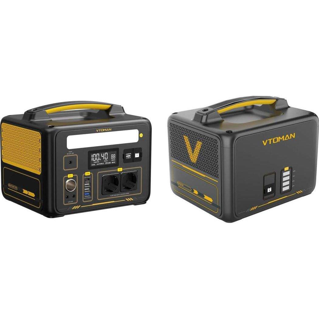E.ENERGY WASH PACK 2個セット Зарядна станція Vtoman Jump 600X + Jump 640Wh Extra Battery
