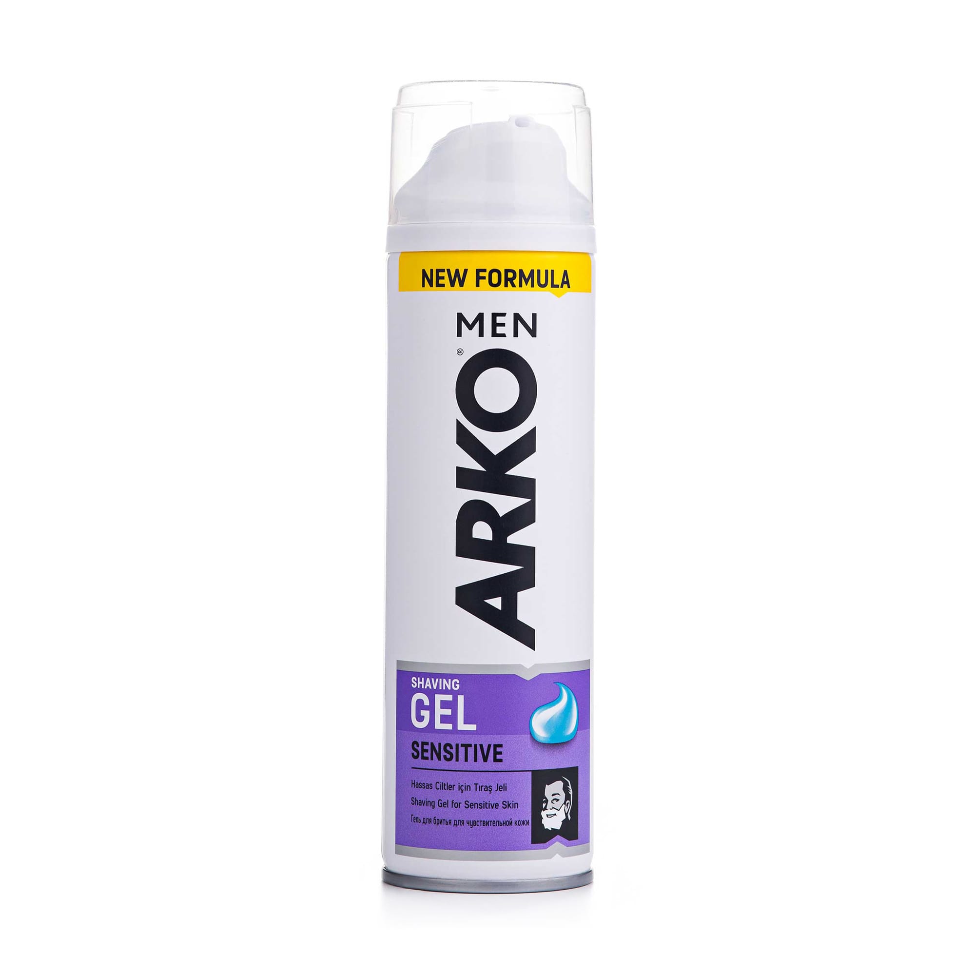 Наташа Гель для бритья Arko Shaving Gel Sensitive мужской, 200 мл photo