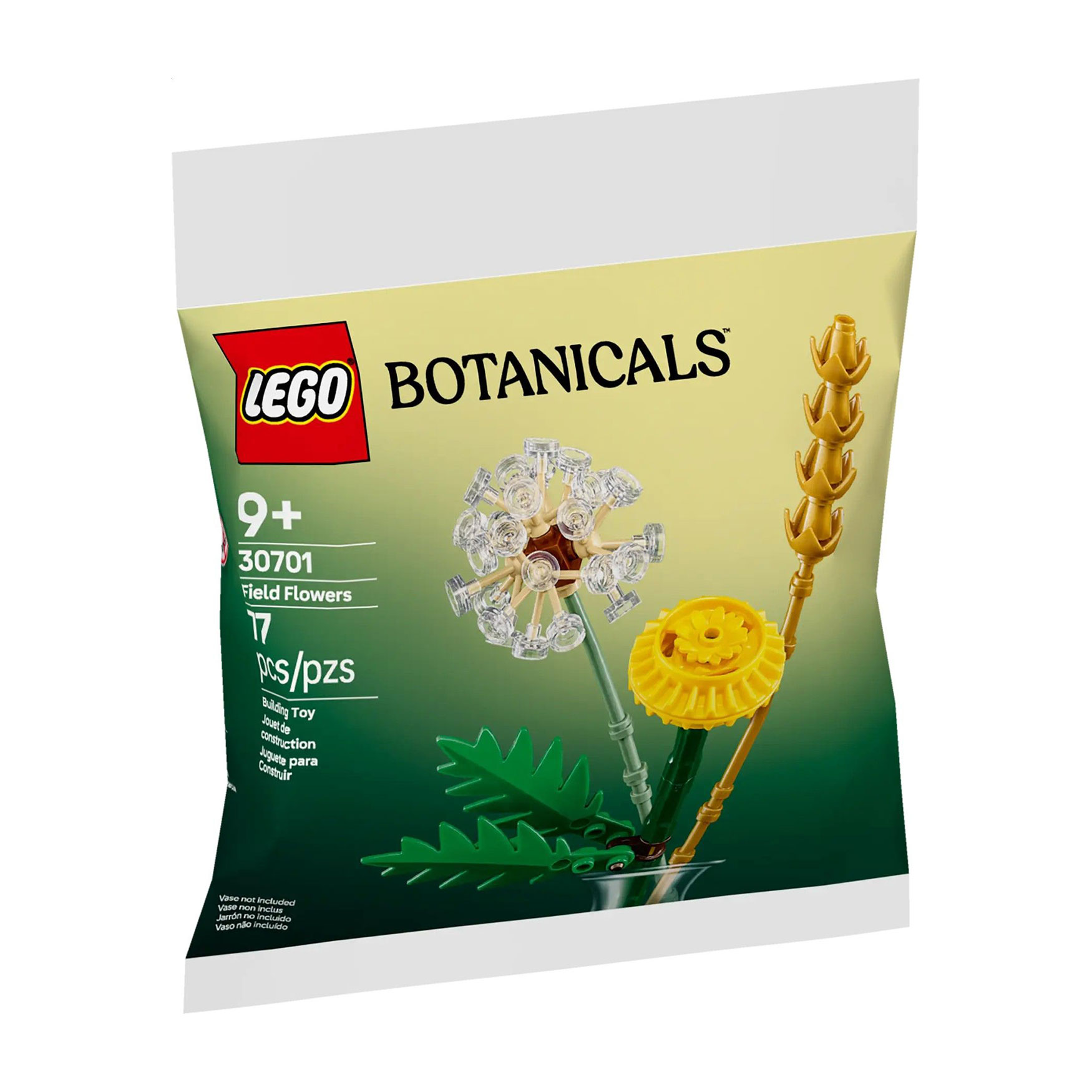 Олена К. Конструктор LEGO Botanicals Полевые цветы, 77 деталей, от 9 лет (30701) photo
