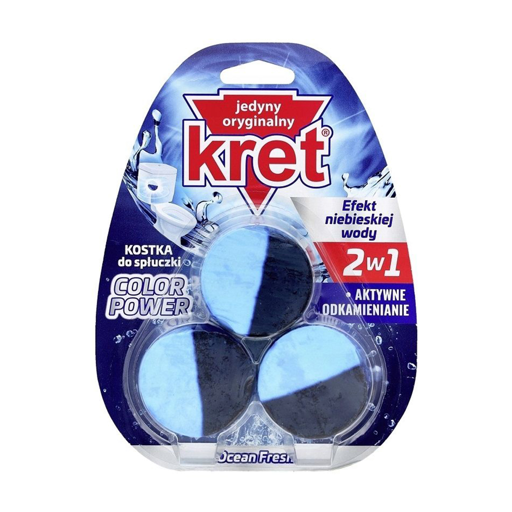 Тетяна Б. Таблетки для сливного бачка Kret Ocean Fresh, 3*50 г photo