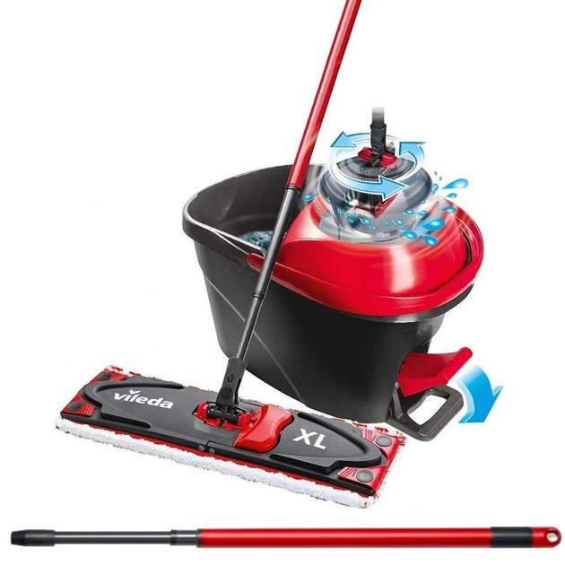 Ірина Х. Набор для уборки Vileda UltraMax Turbo XL с насадкой 42х10 см ручкой 133 см ведро 16 л (163427) (1747947) photo