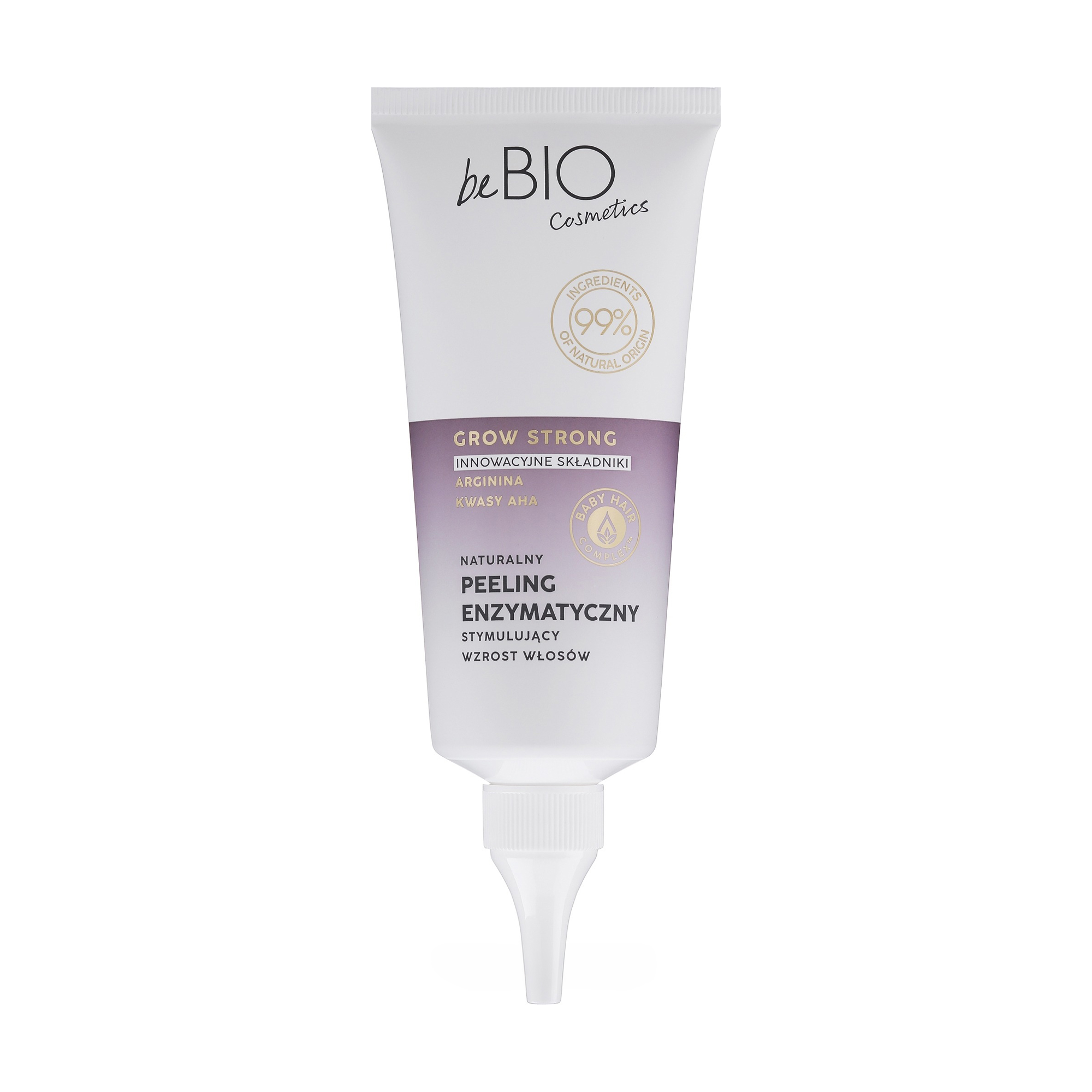 Ірина Пилинг beBIO Baby Hair Complex Grow Strong Natural Growth Stimulating Enzymatic Peeling для стимуляции роста волос, 100 мл photo