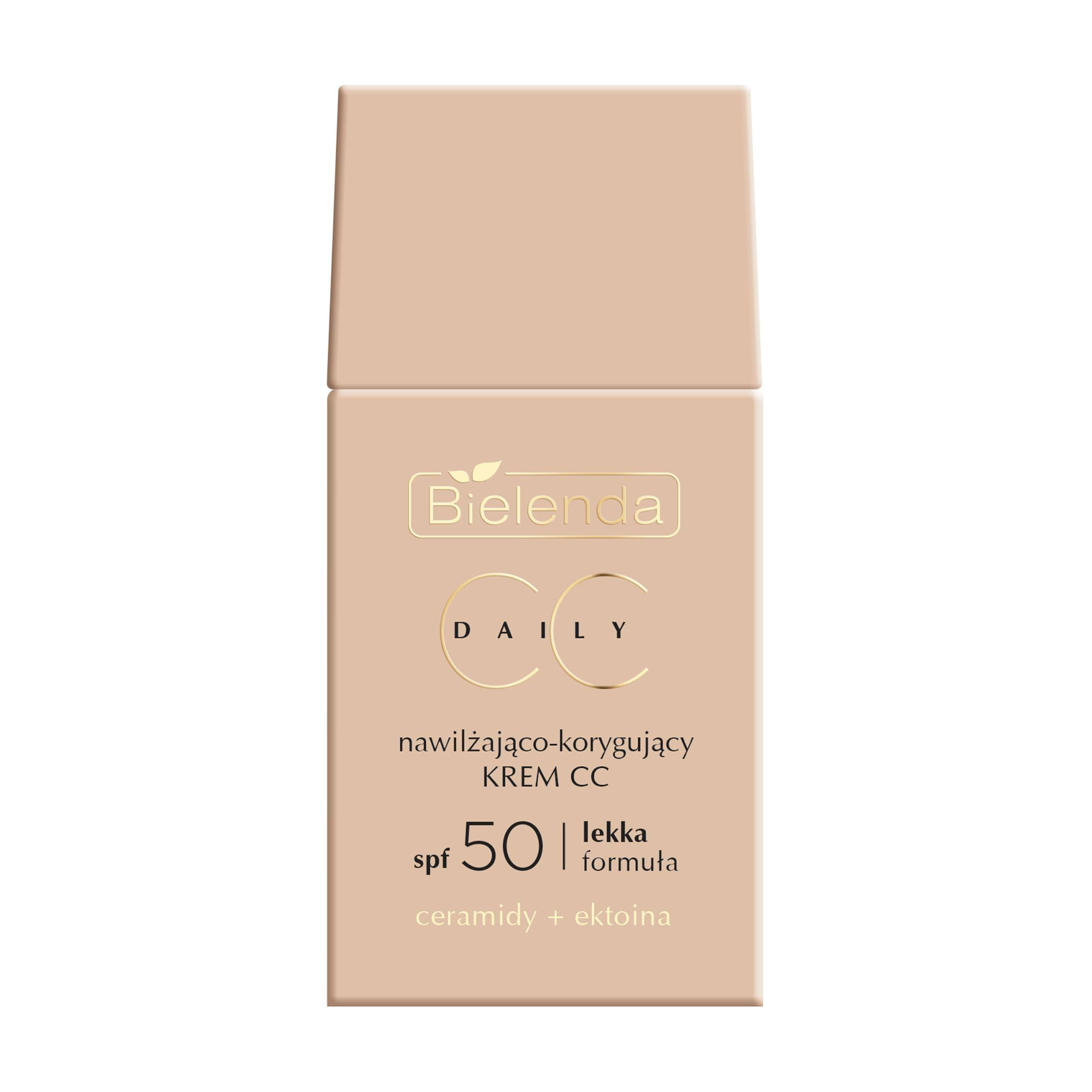 Яна Зволожувальний та коригувальний CC-крем для обличчя Bielenda Daily CC, SPF 50, 40 мл photo