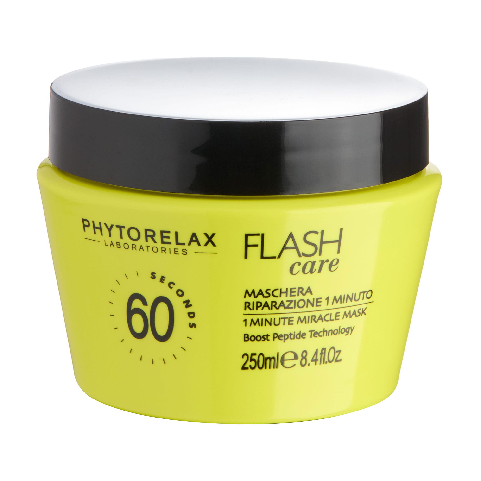 Галина Р. Маска для волос Phytorelax Laboratories Flash Care 1 Minute Miracle Mask Распутывающая и разглаживающая, 250 мл photo