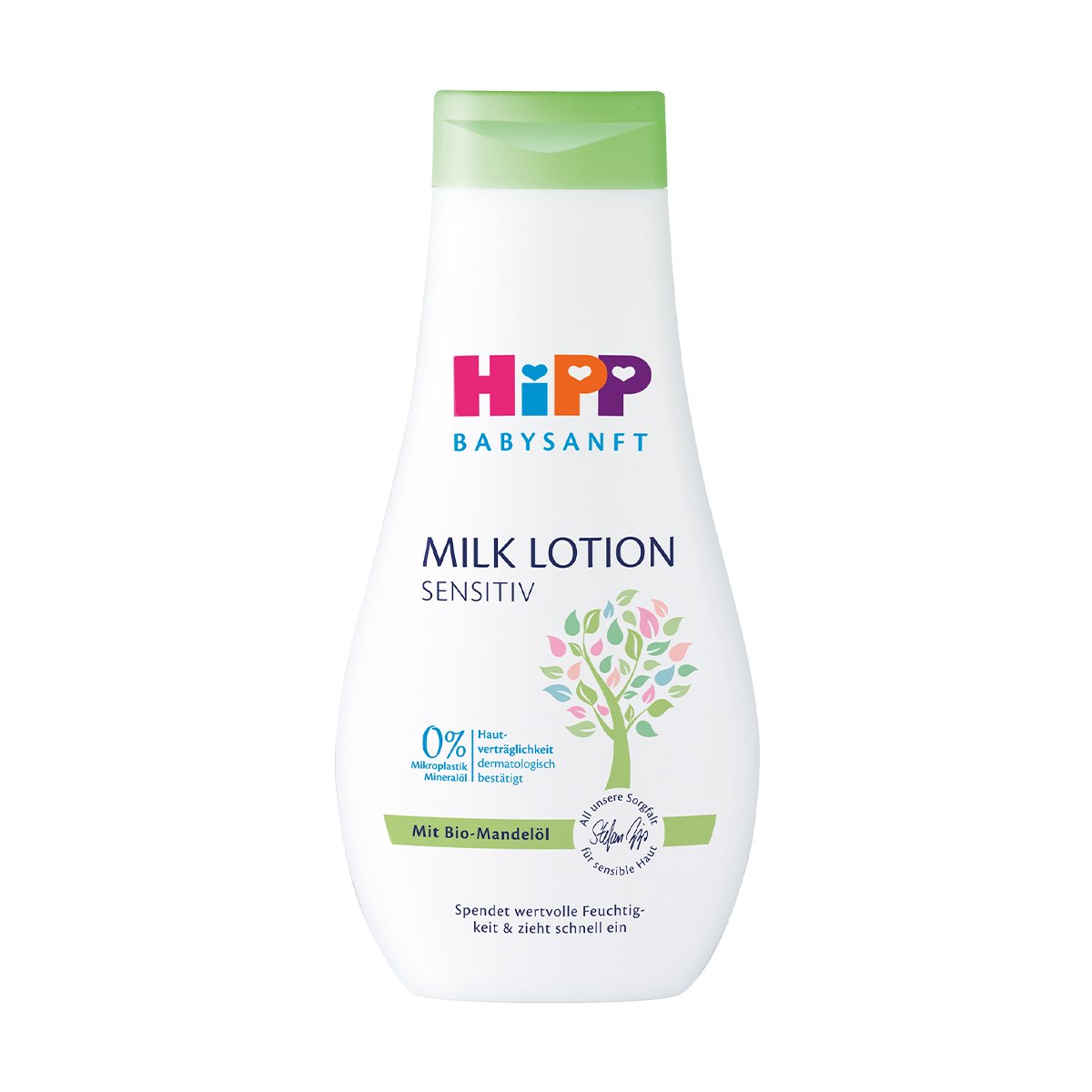 Юлія Детское нежное молочко для тела HIPP BabySanft Sensitive увлажняющее, с органическим миндальным маслом, 350 мл photo