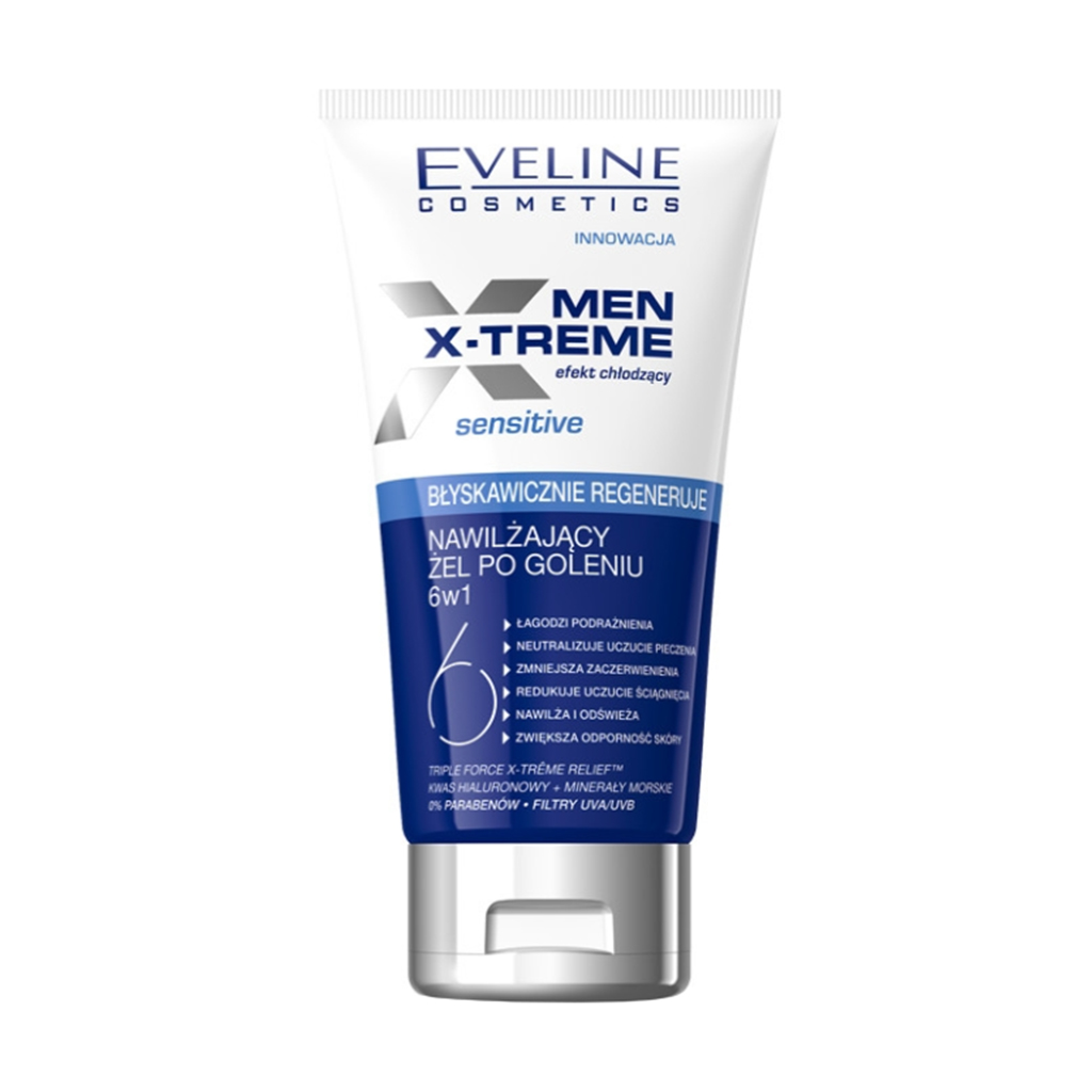 Олександр П. Увлажняющий гель после бритья Eveline Cosmetics Men Extreme Sensitive 6 в 1, мужской, 150 мл photo