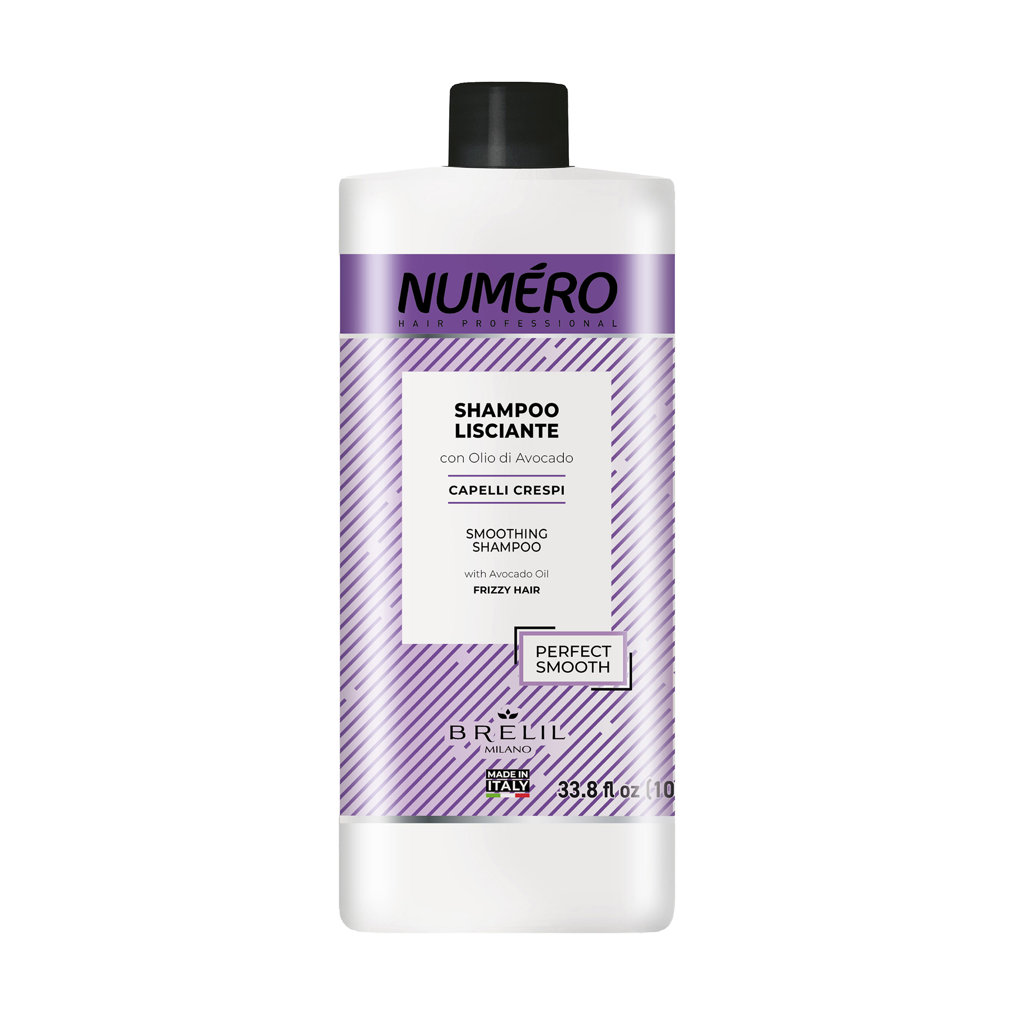 Шампунь для разглаживания волос Brelil Numero Smoothing Shampoo с